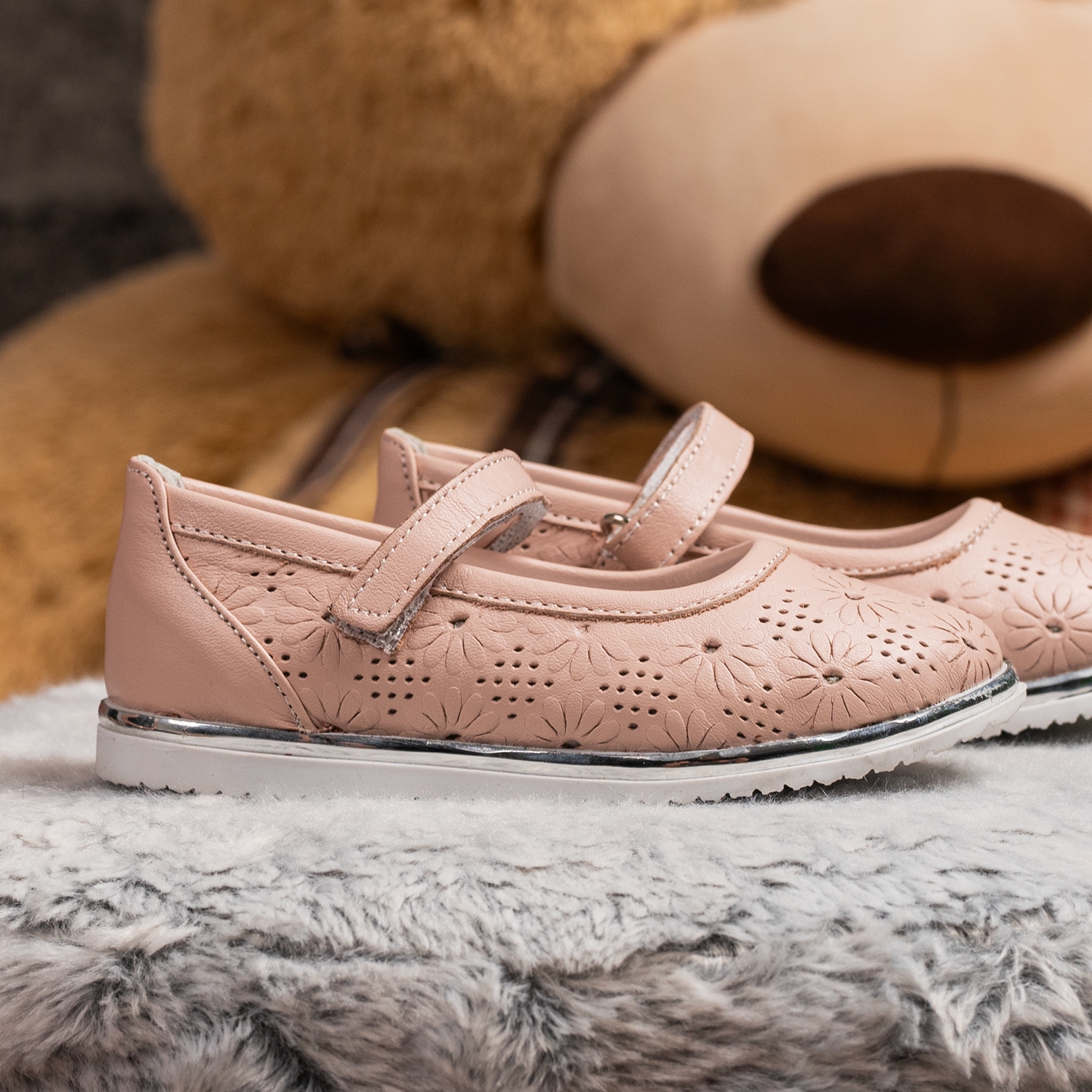 Baby ballerinas PONKI Heal POWDER №21-25