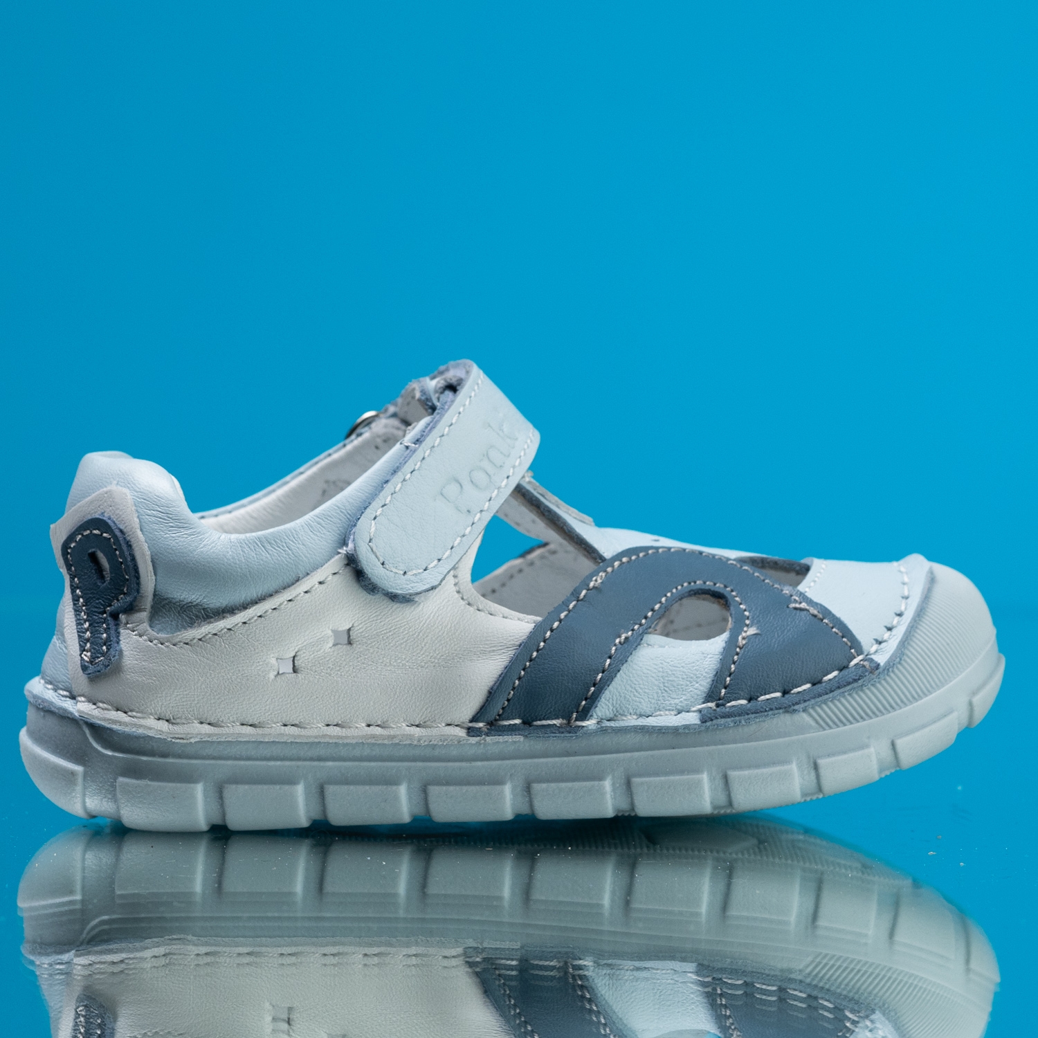Baby barefoot sandals PONKI BAREFOOT SPLEAR WHITE №19-21