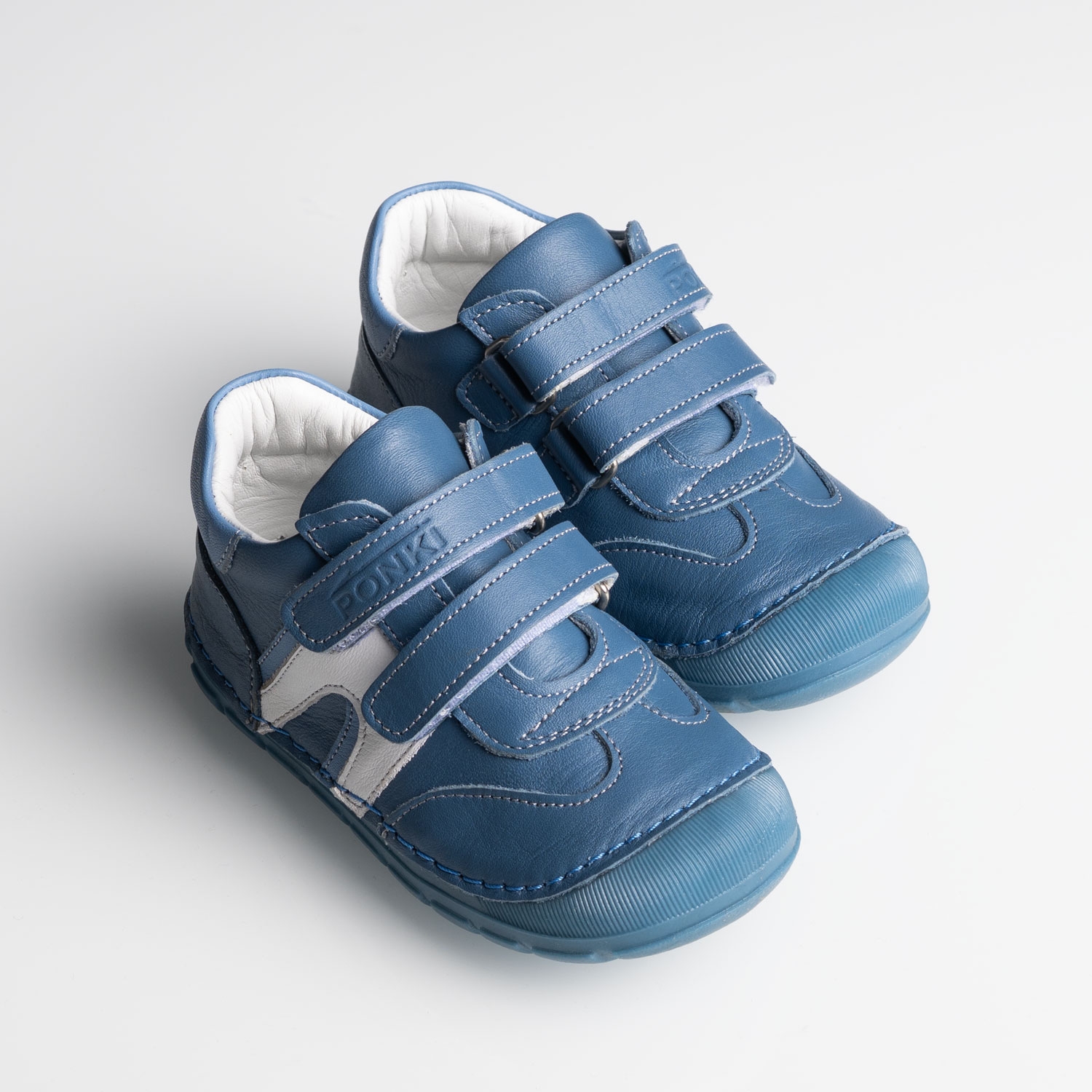 Baby Barefoot Shoes PONKI BAREFOOT Selmora Blue №19–23
