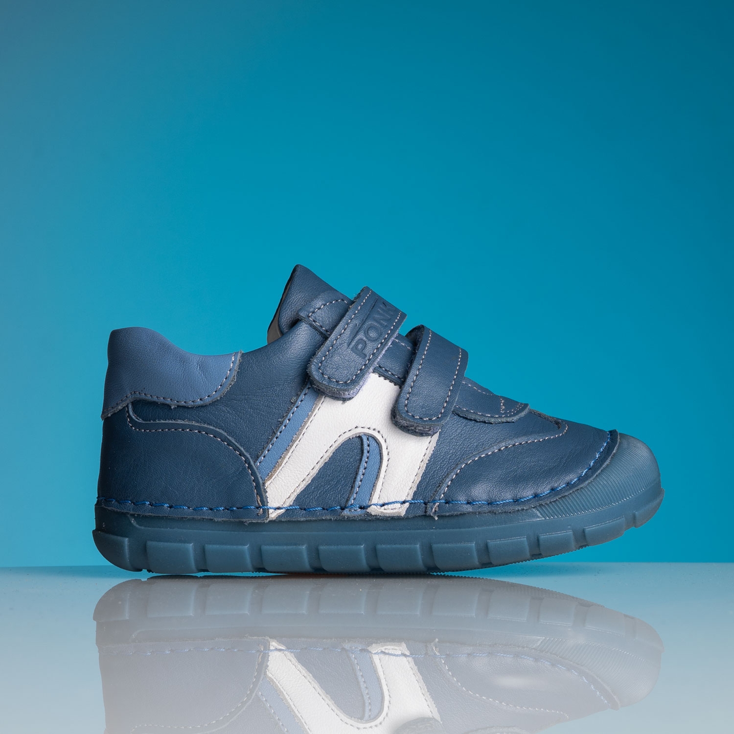 Baby Barefoot Shoes PONKI BAREFOOT Selmora Blue №19–23