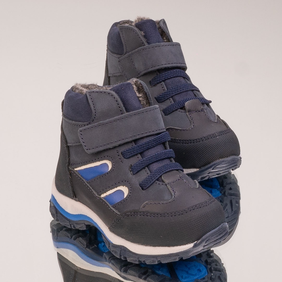 Baby boots for boys PONKI STREET STYLER DARKBLUE №21-25