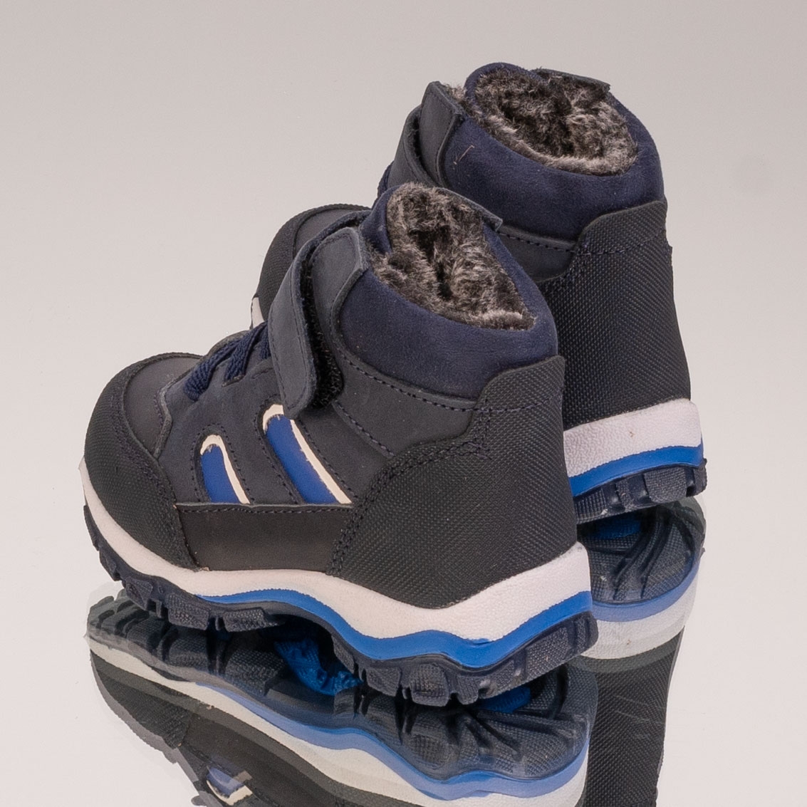 Baby boots for boys PONKI STREET STYLER DARKBLUE №21-25