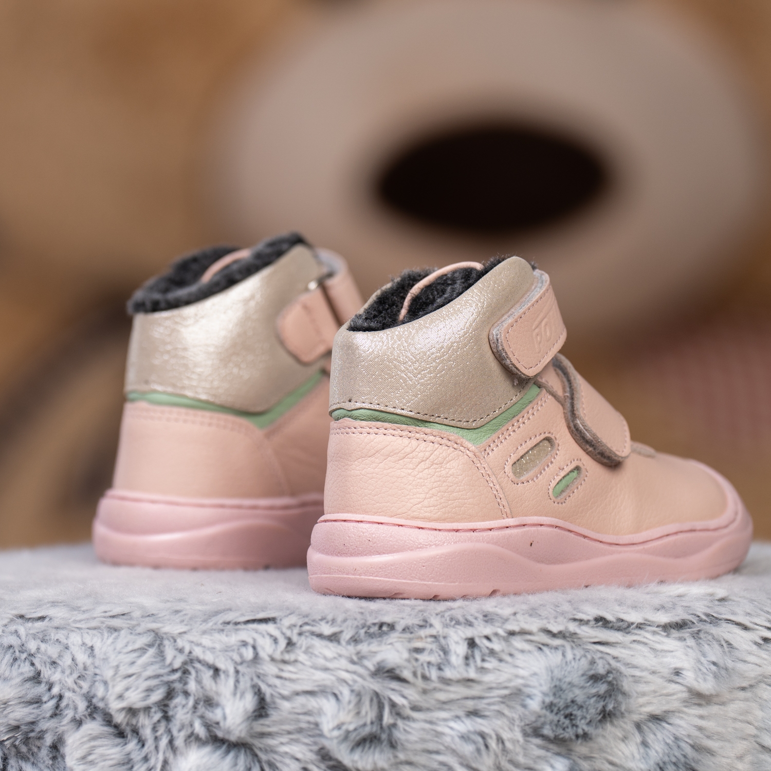 Baby Boots PONKI Delore Powder-Green №19-21