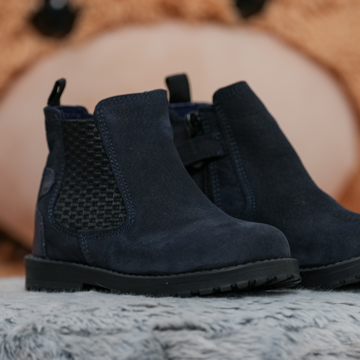 Baby boots PONKI Felnir Darkblue-nub №21-25