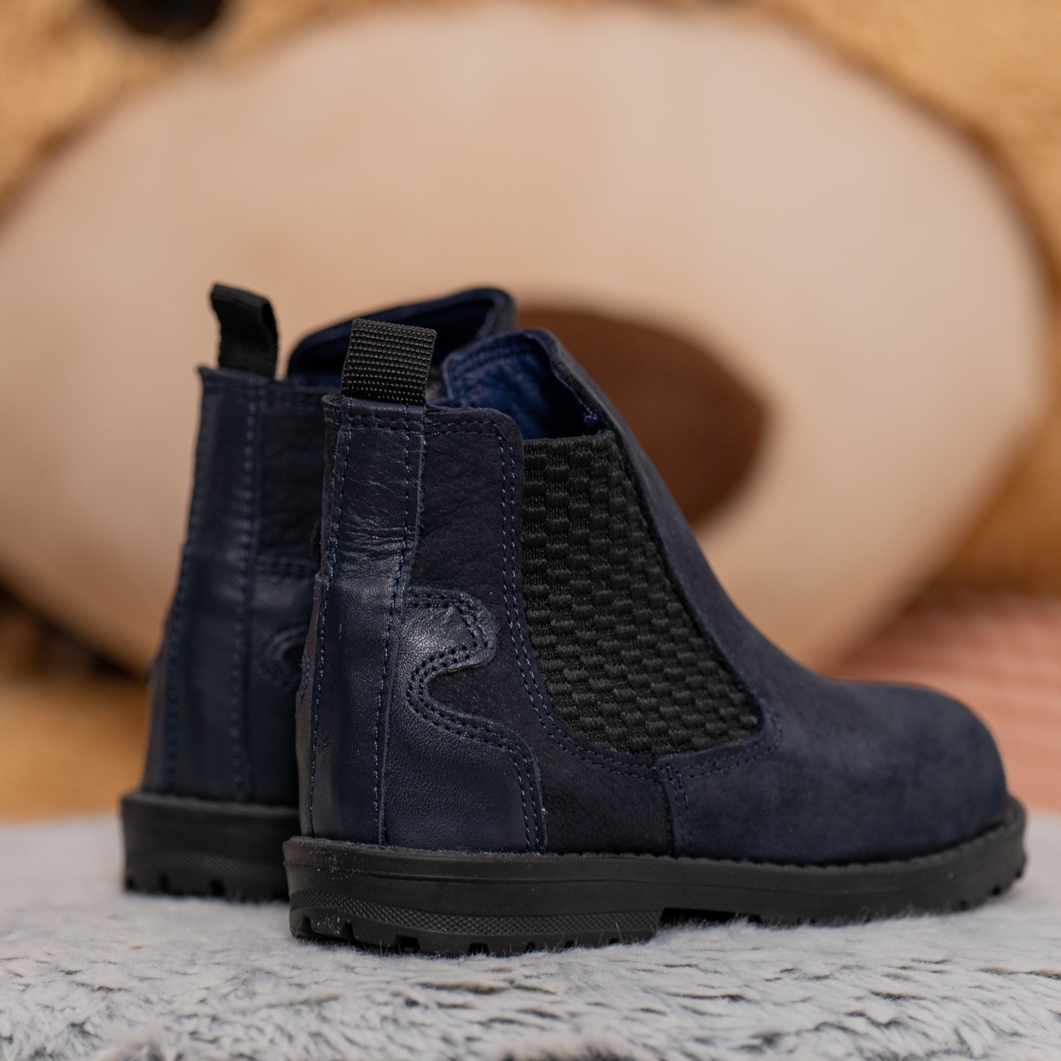 Baby boots PONKI Felnir Darkblue-nub №21-25