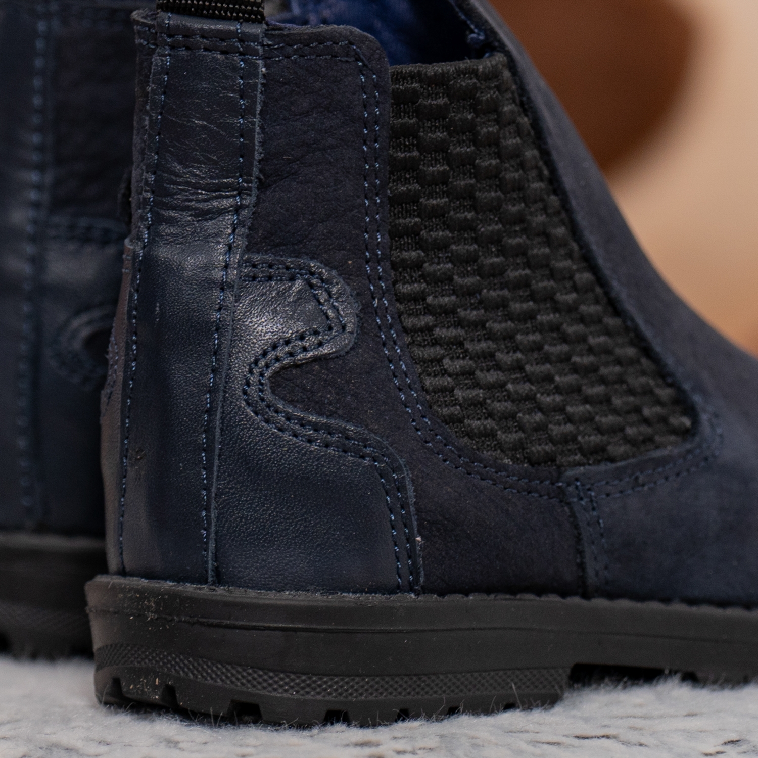 Baby boots PONKI Felnir Darkblue-nub №21-25