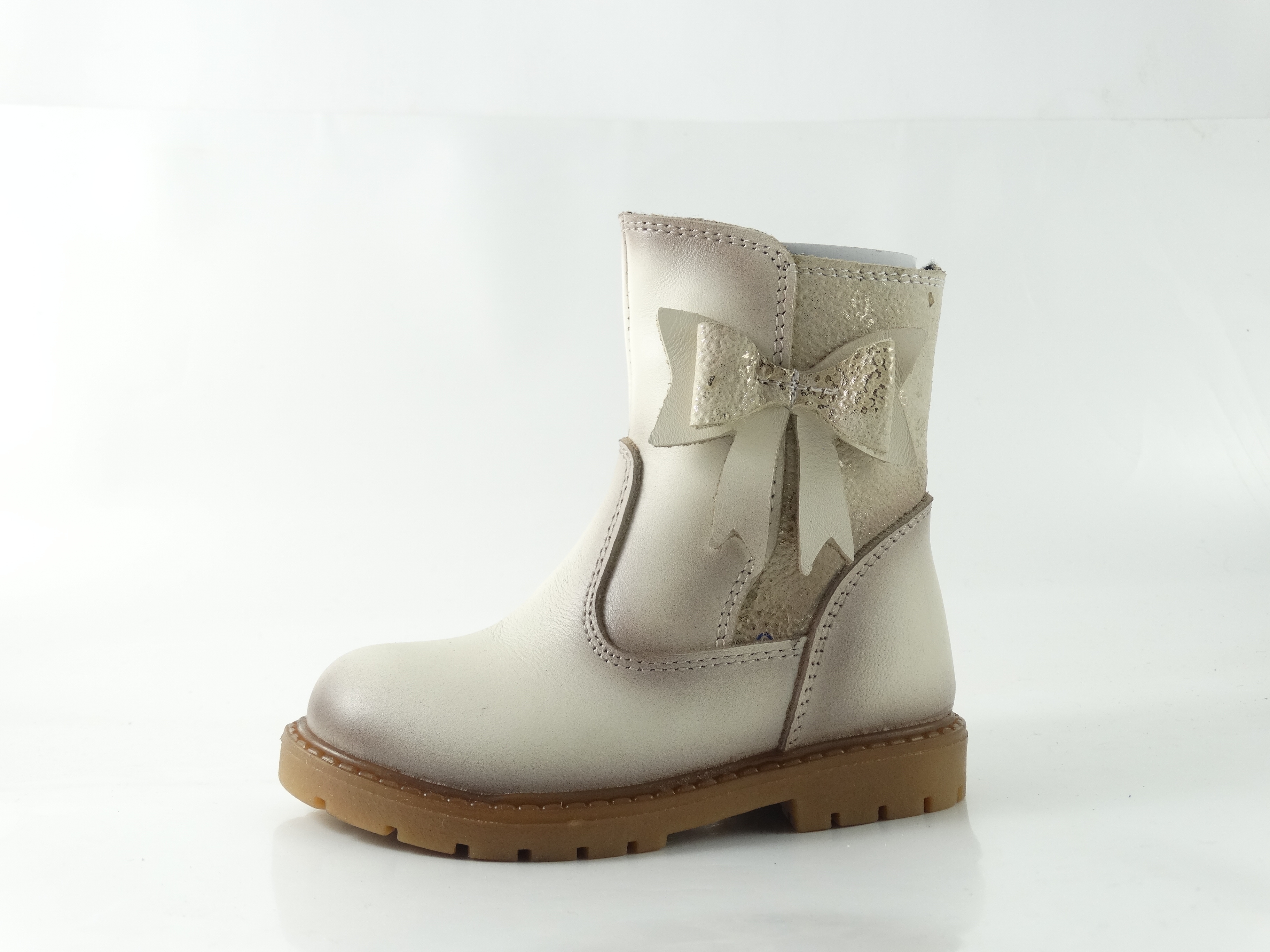 Baby boots PONKI HK-BOW Beige №22-25