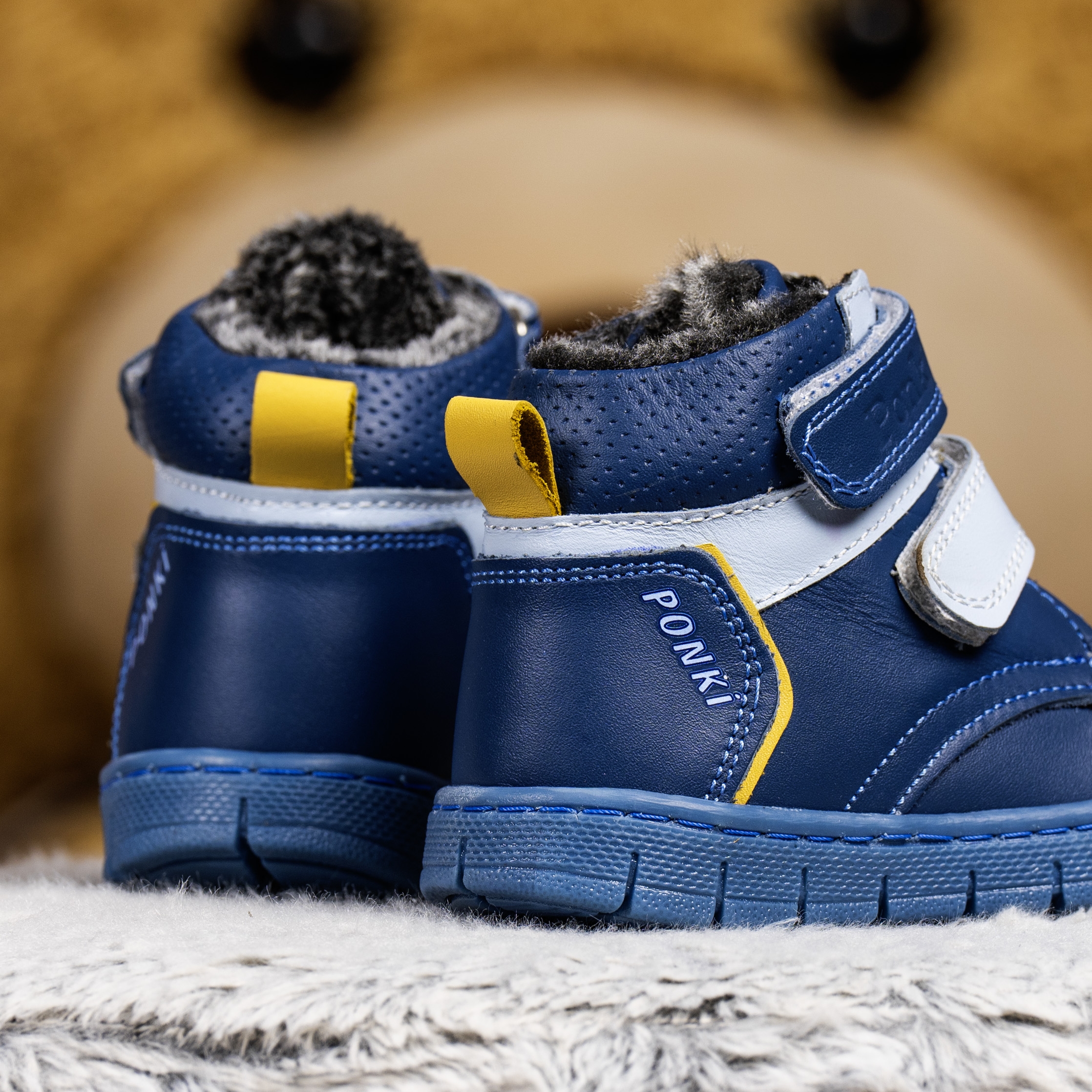 Baby boots PONKI JEST BLUE №20-21