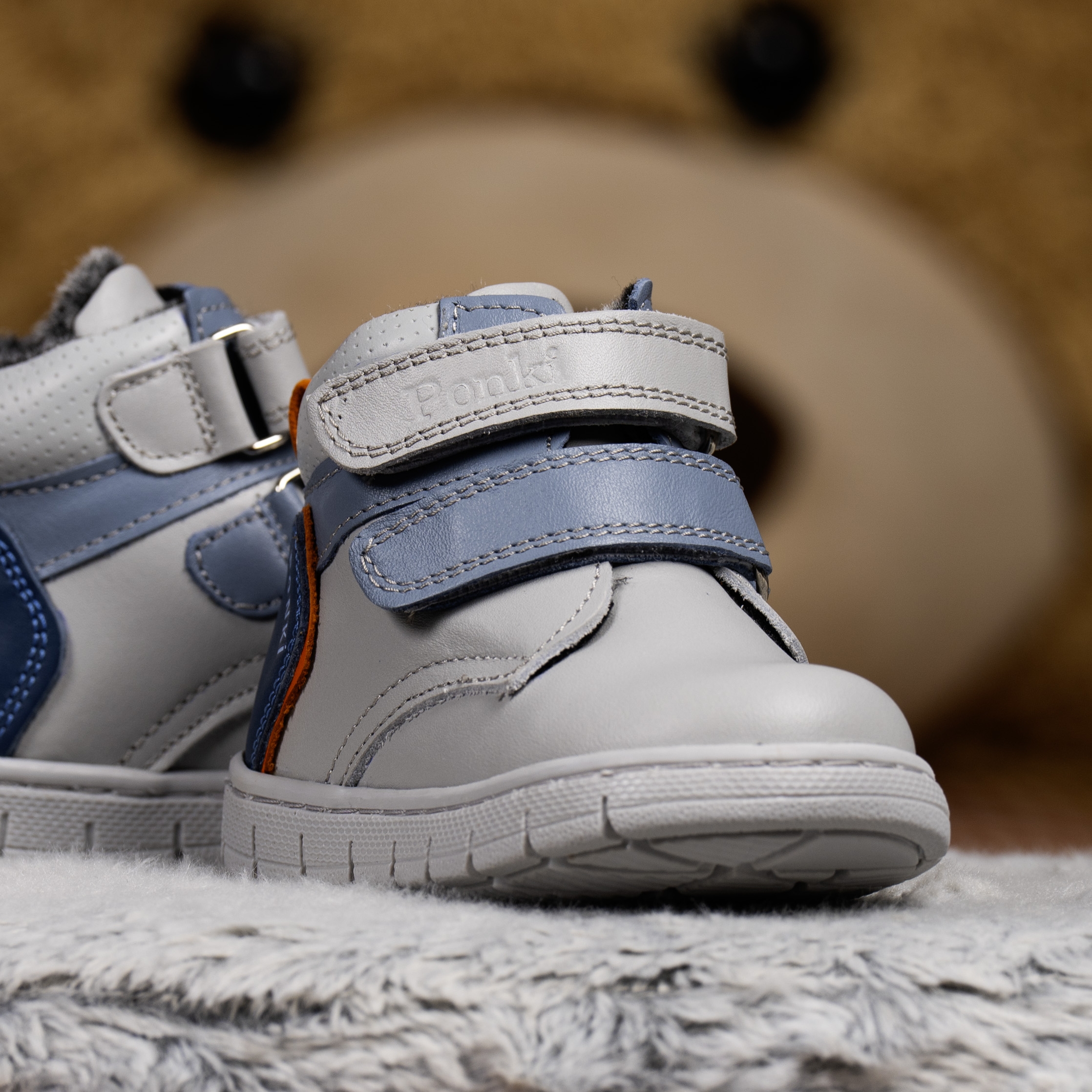 Baby boots PONKI JEST GREY №20-21