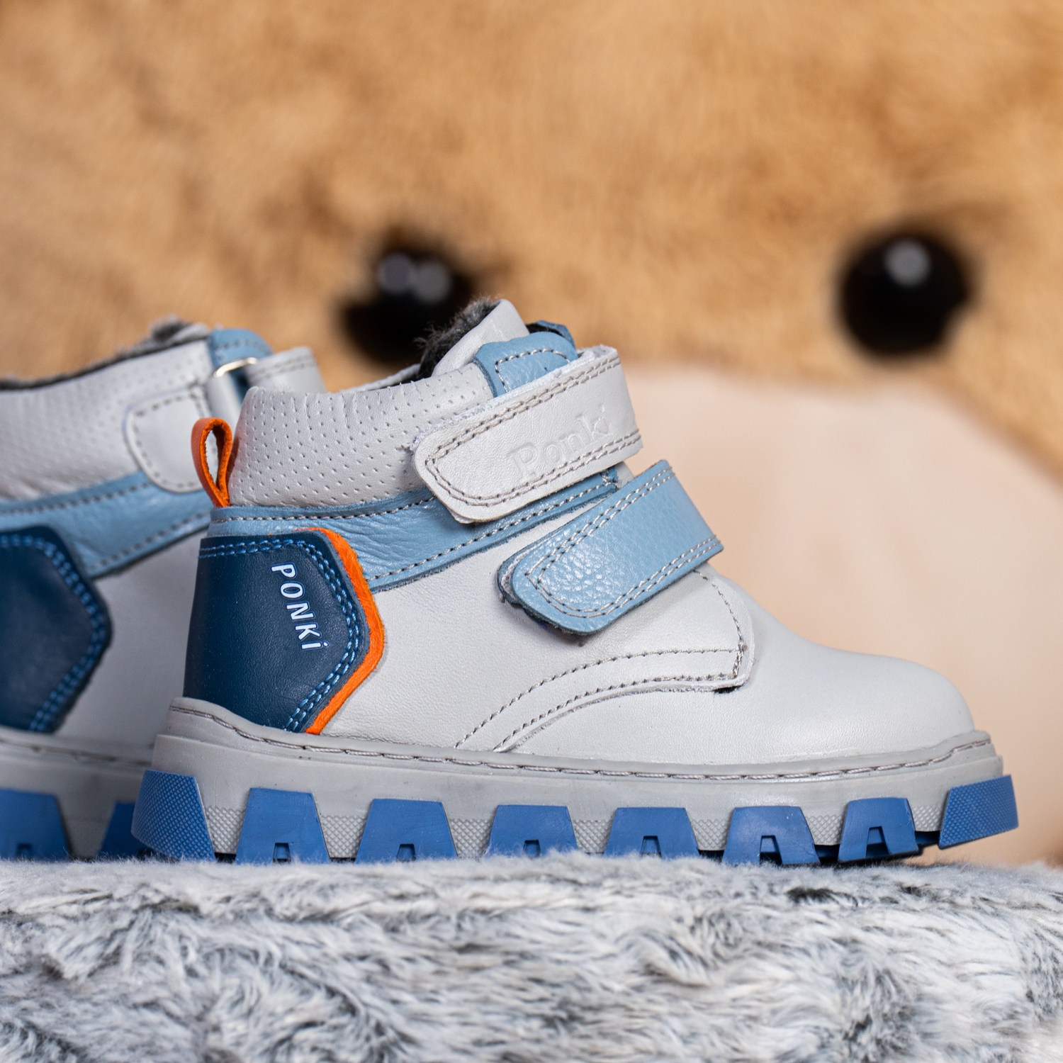 Baby boots PONKI JEST GREY №22-25