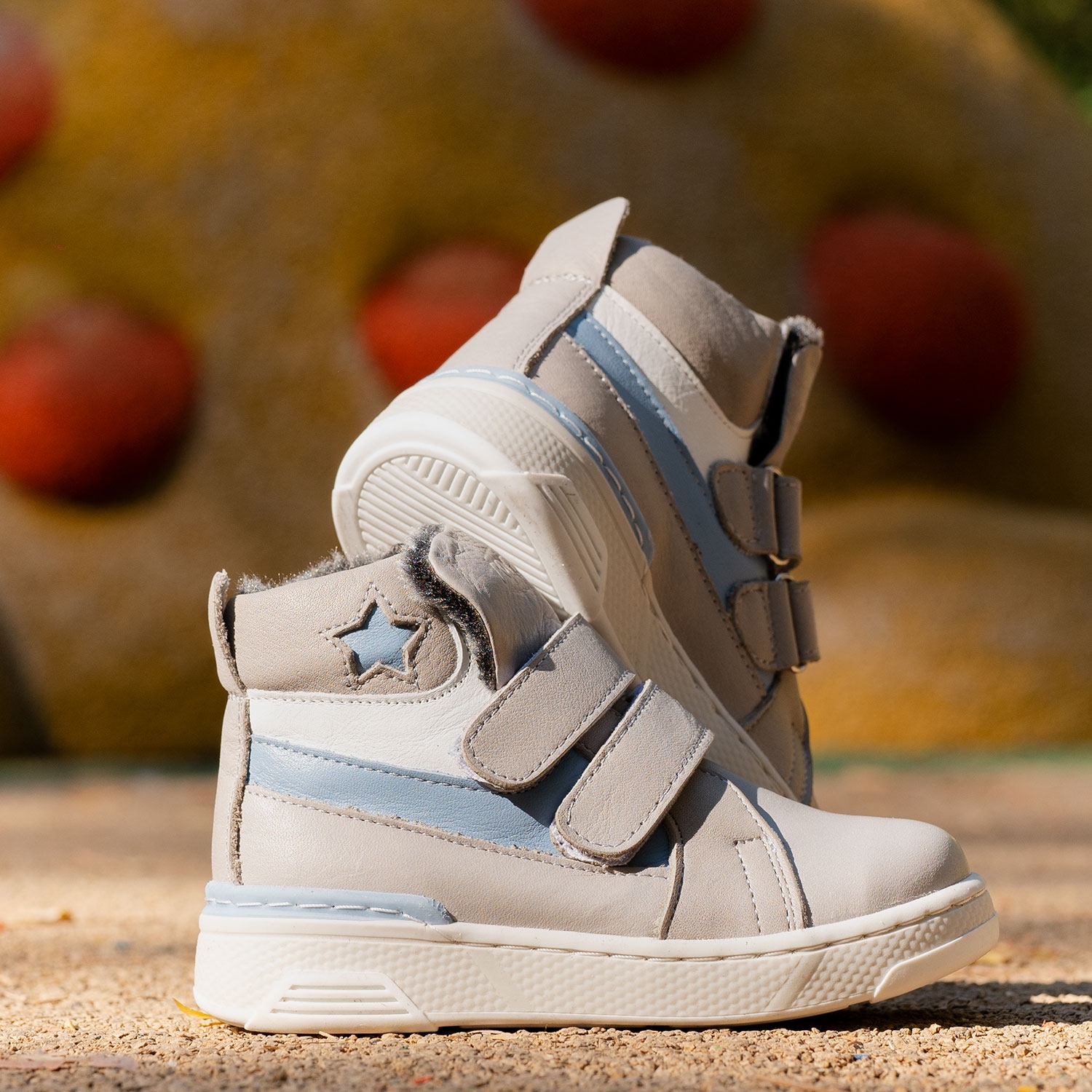 Baby boots PONKI NEW GREY №22-25