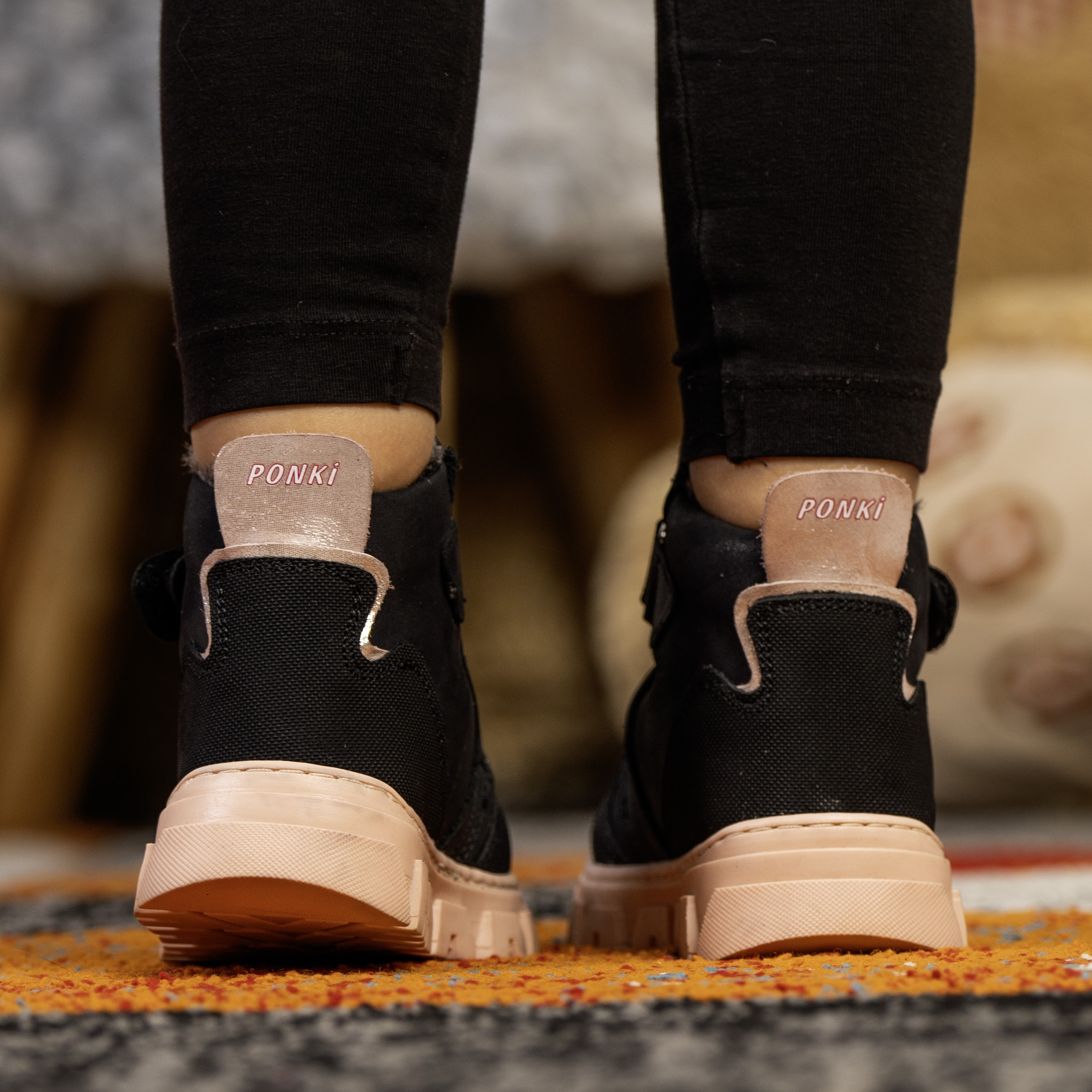 Baby Boots PONKI WEST BLACK №22-25