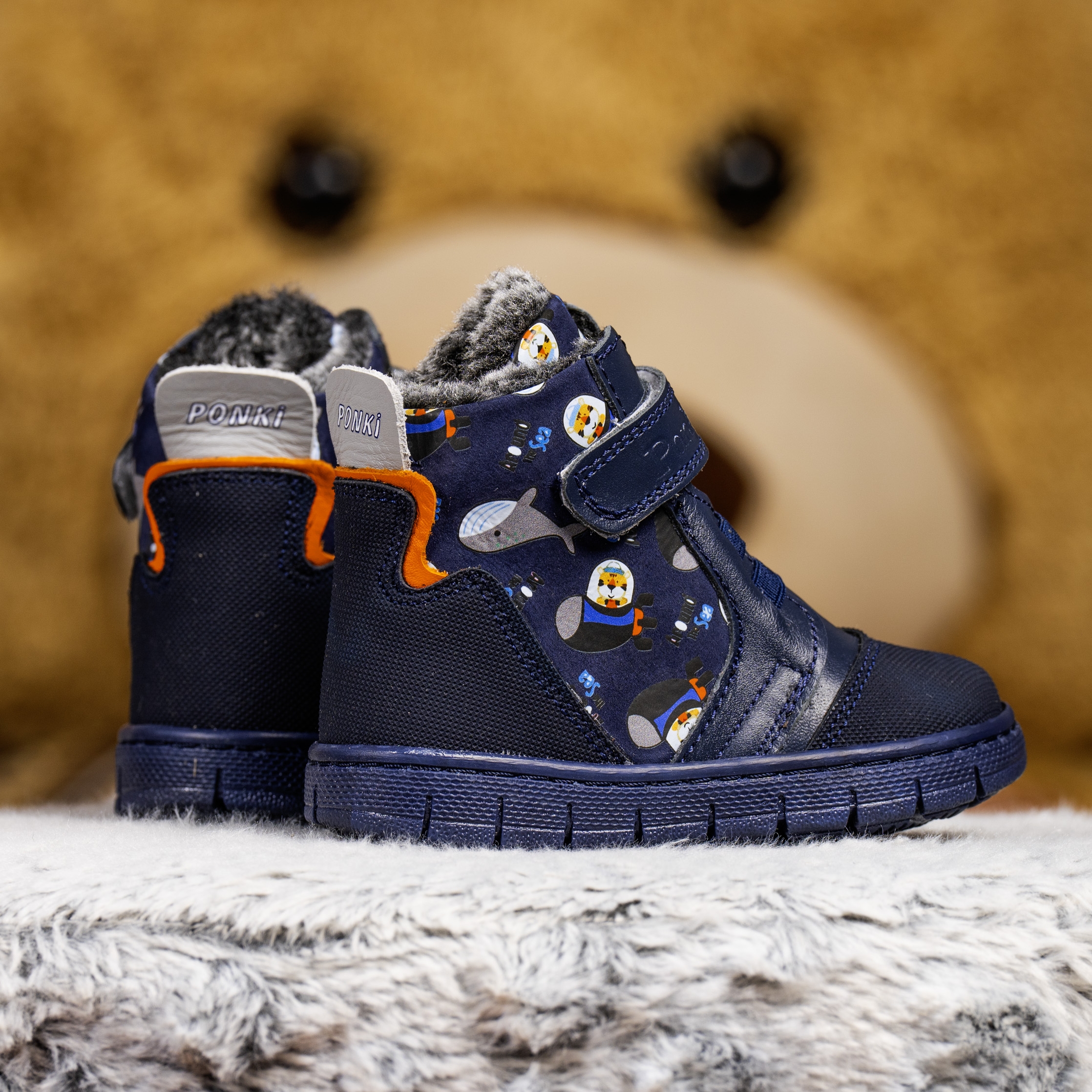 Baby Boots PONKI WEST DARKBLUE №20-21