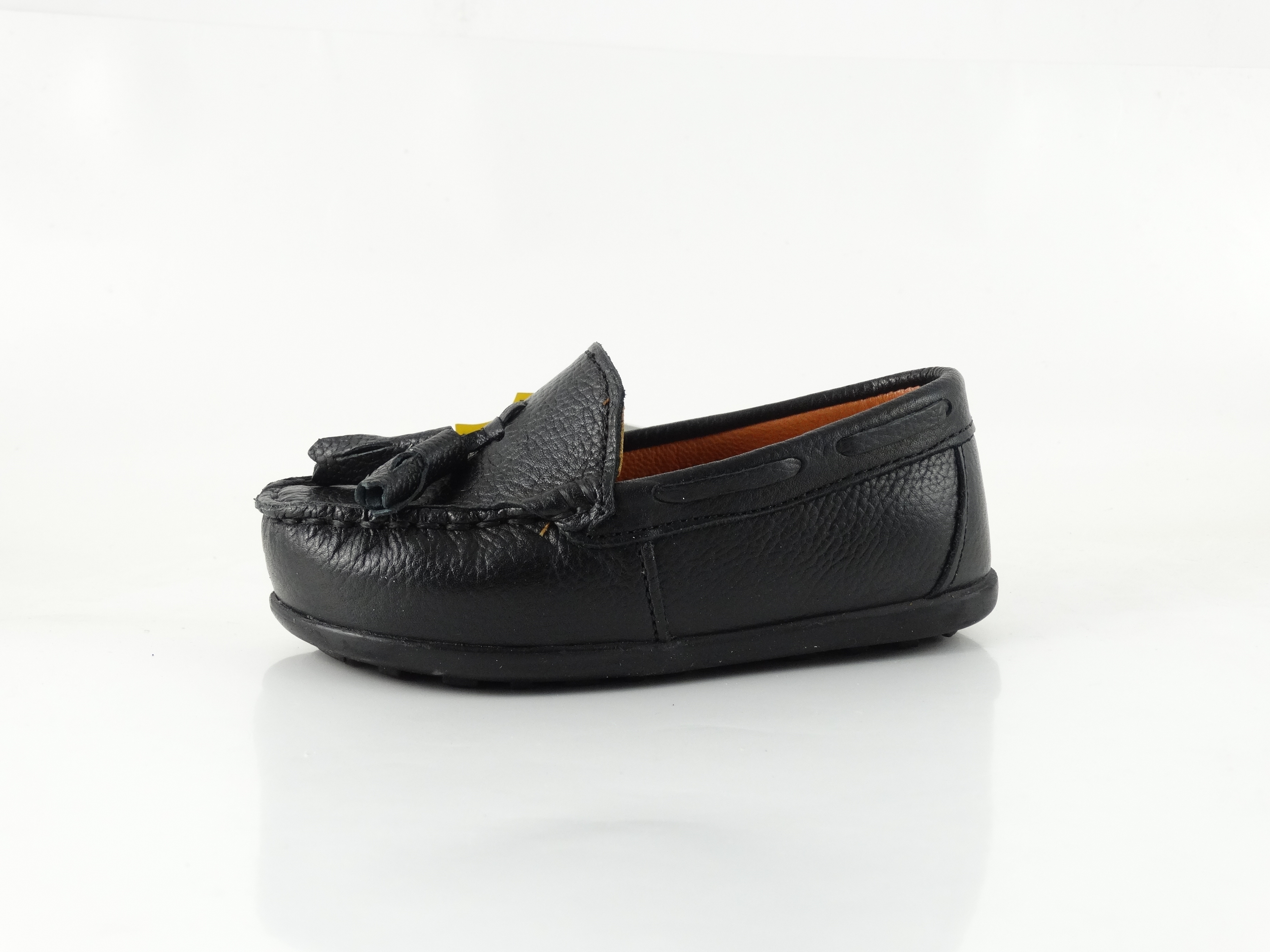 Baby moccasins PONKI ELEGANTE BLACK №22-25