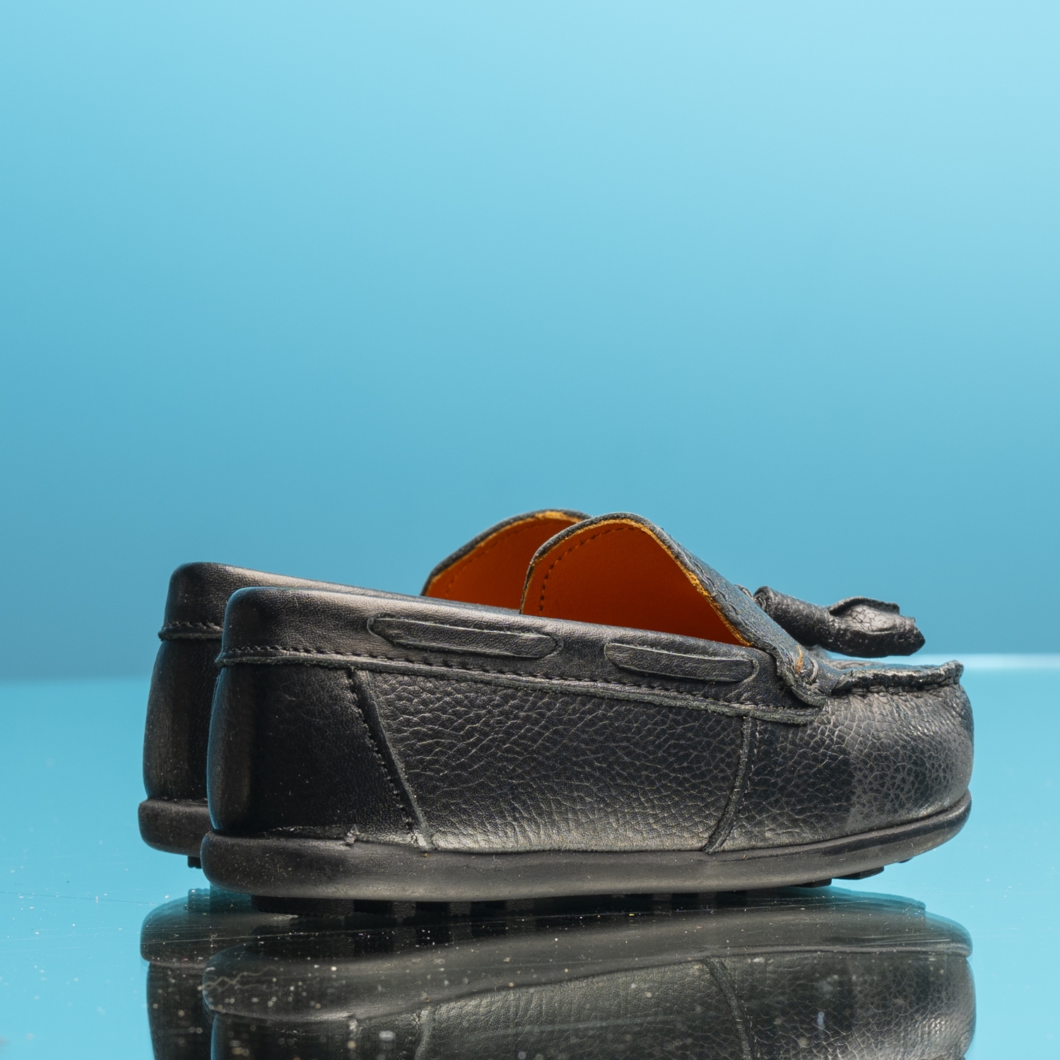 Baby moccasins PONKI ELEGANTE DARKBLUE №22-25