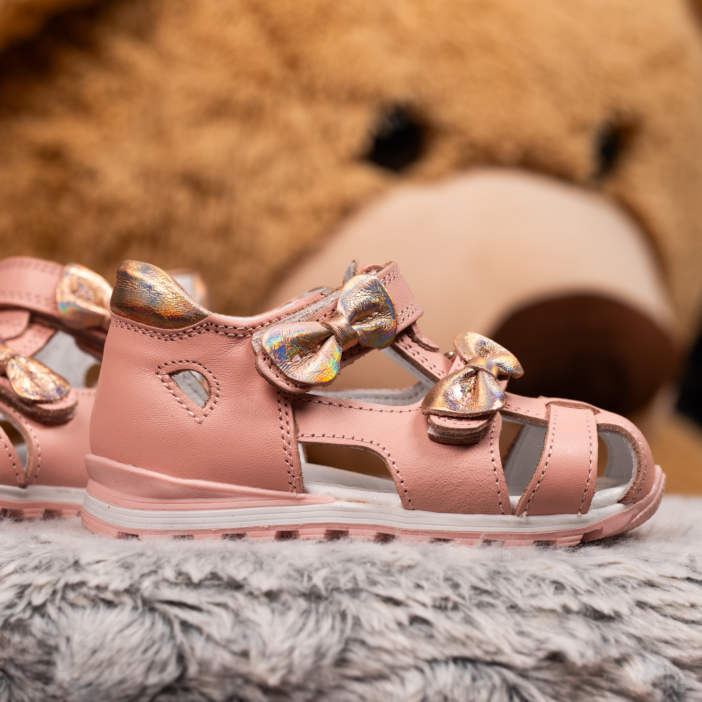 Baby’s sandals PONKI Saturn Powder №19-25
