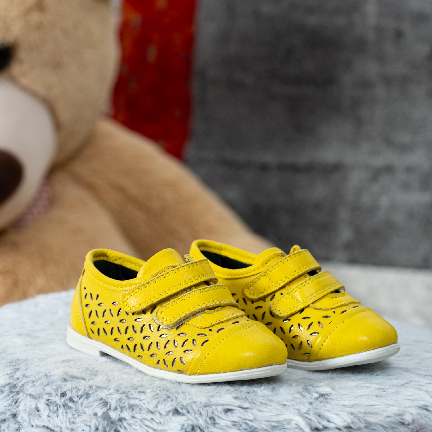 Baby’s Sport-elegant shoes PONKI Yellow №22-25