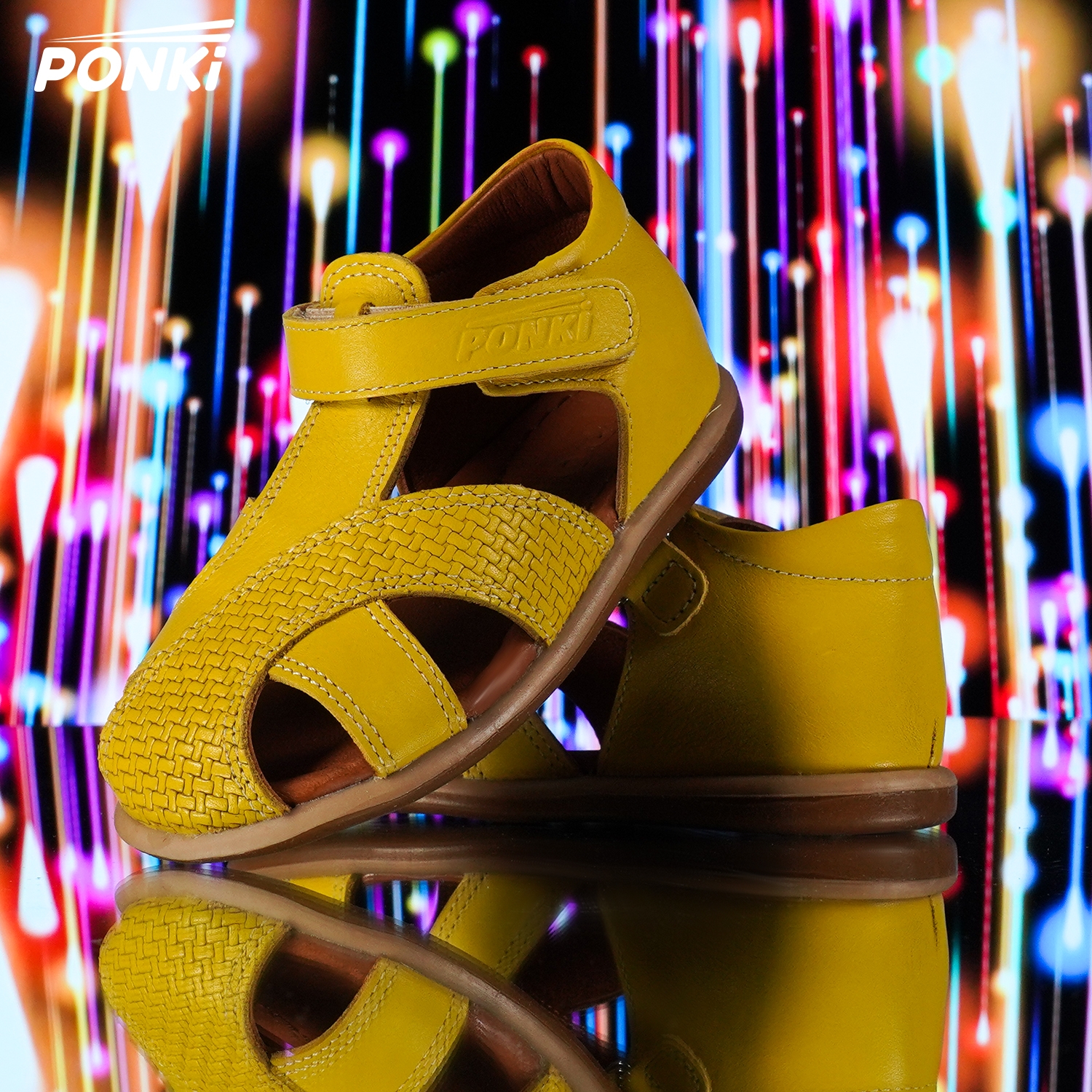 Baby sandals PONKI ARANA Yellow - MA1912-12N - №19-25