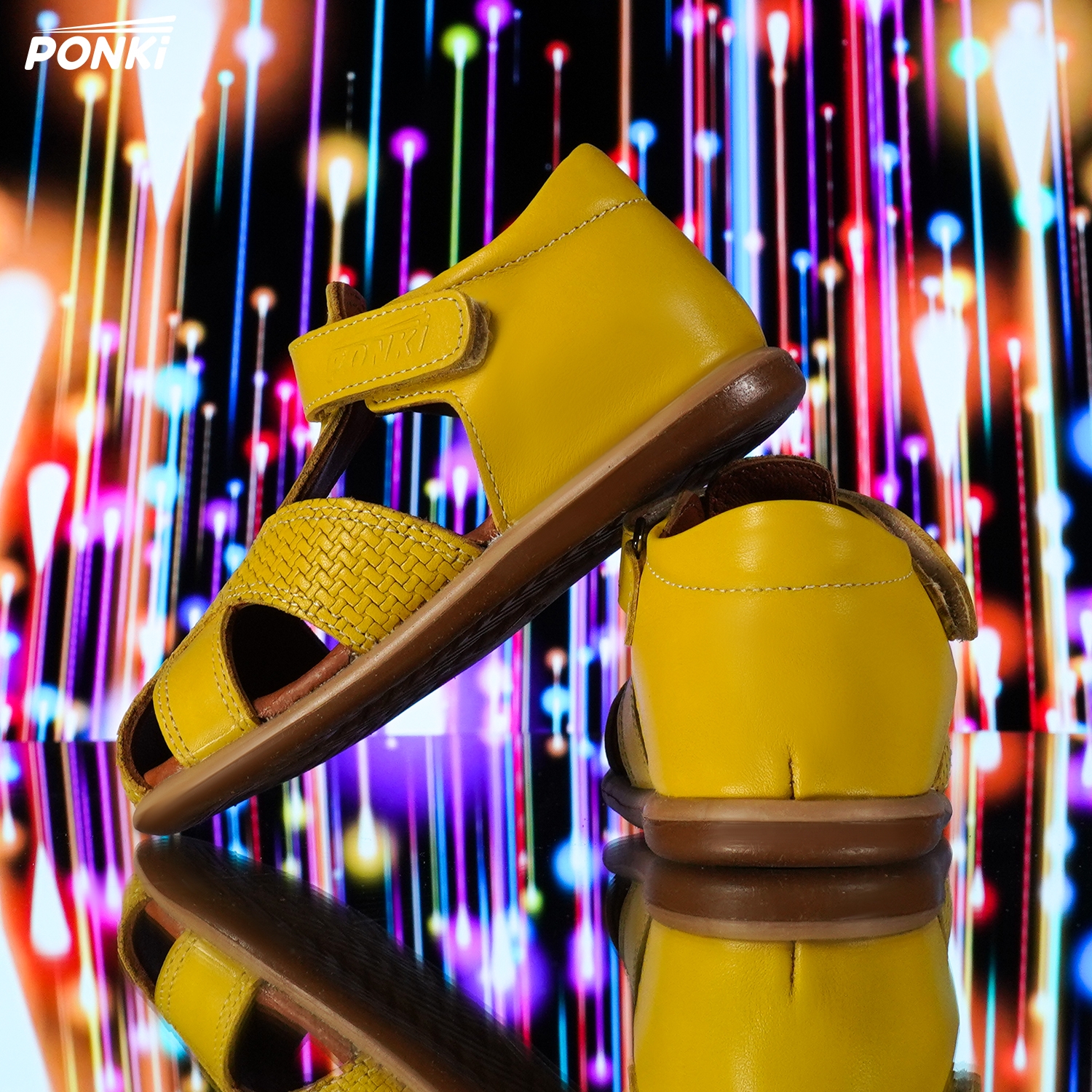 Baby sandals PONKI ARANA Yellow - MA1912-12N - №19-25