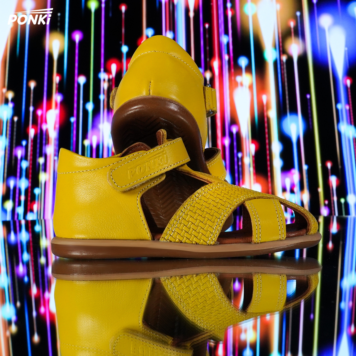 Baby sandals PONKI ARANA Yellow - MA1912-12N - №19-25