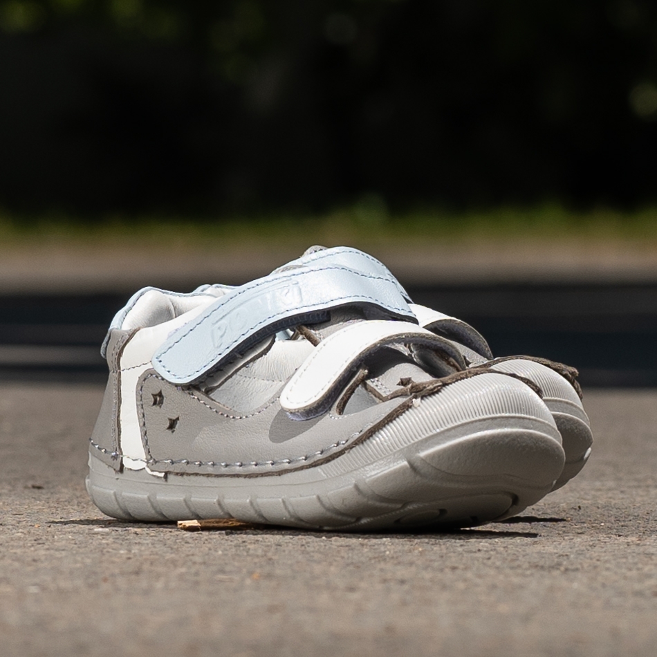Baby sandals PONKI BAREFOOT STELLAR GREY №19-21