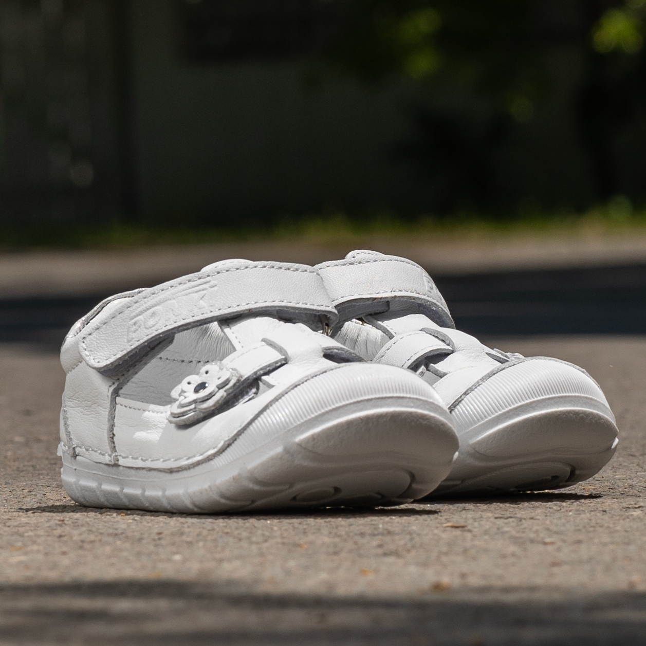 Baby sandals PONKI BAREFOOT VENUS WHITE №19-21