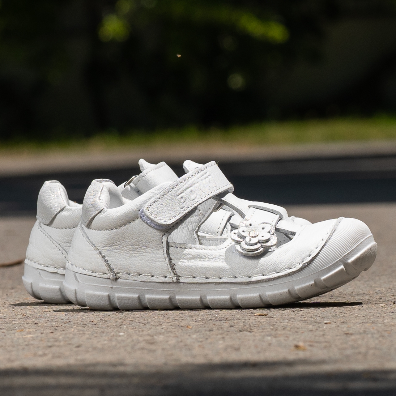 Baby sandals PONKI BAREFOOT VENUS WHITE №19-21