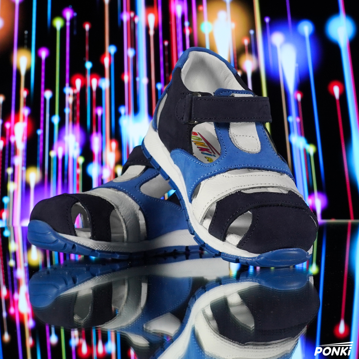 Baby sandals PONKI BEST Blue - B68-1 - №19-25