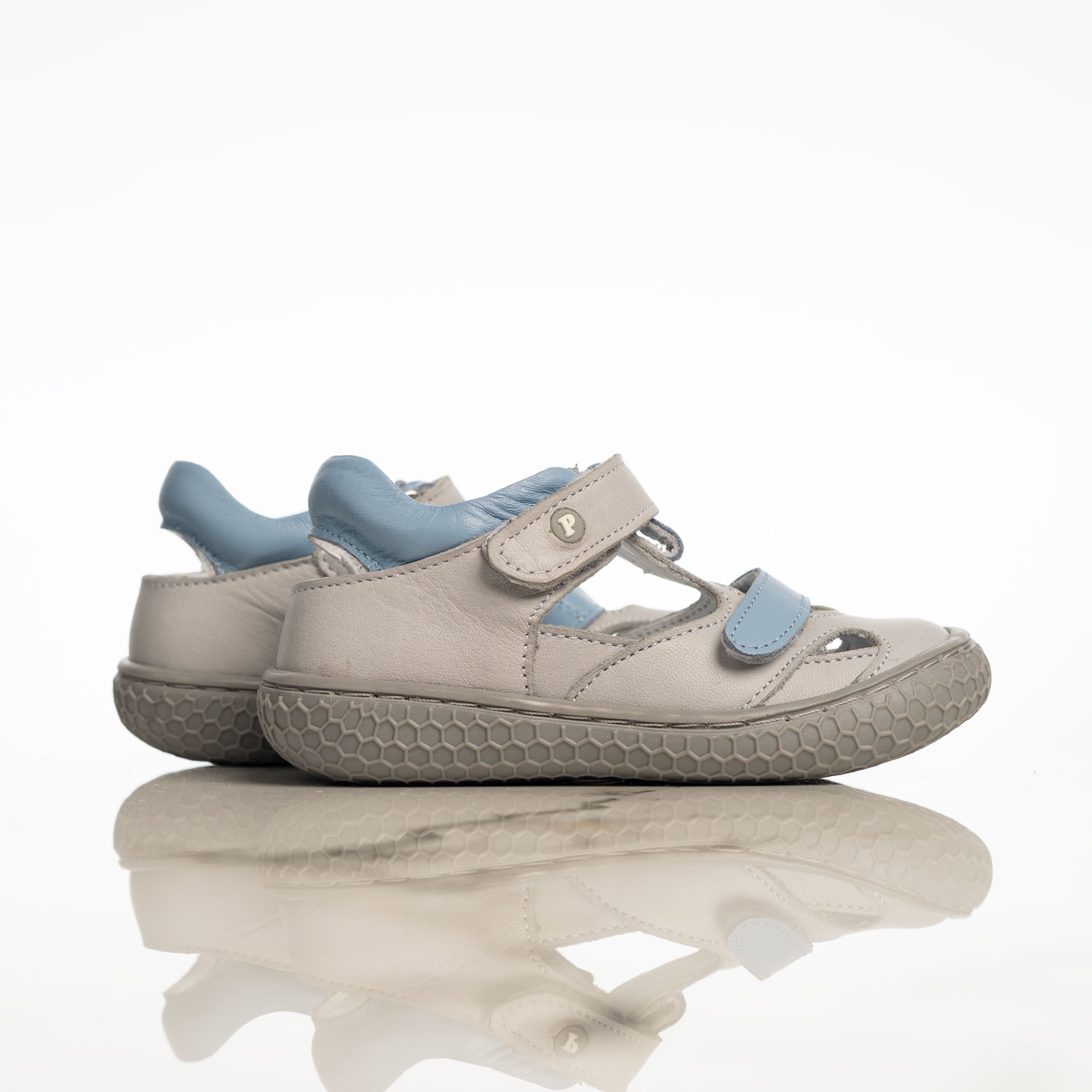 Baby sandals PONKI Bolder Grey-Blue №19-21