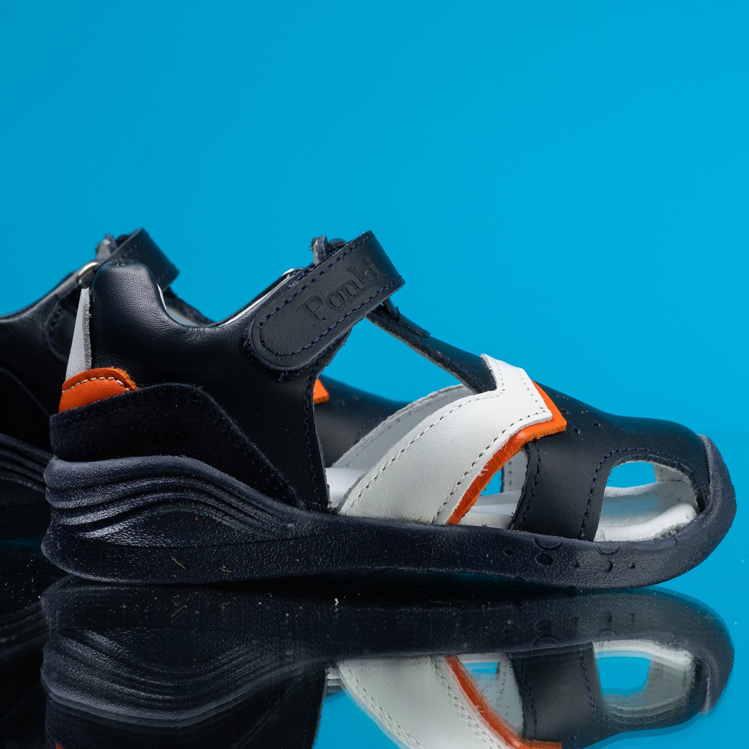 Baby sandals PONKI Bumble Darkblue №19-25