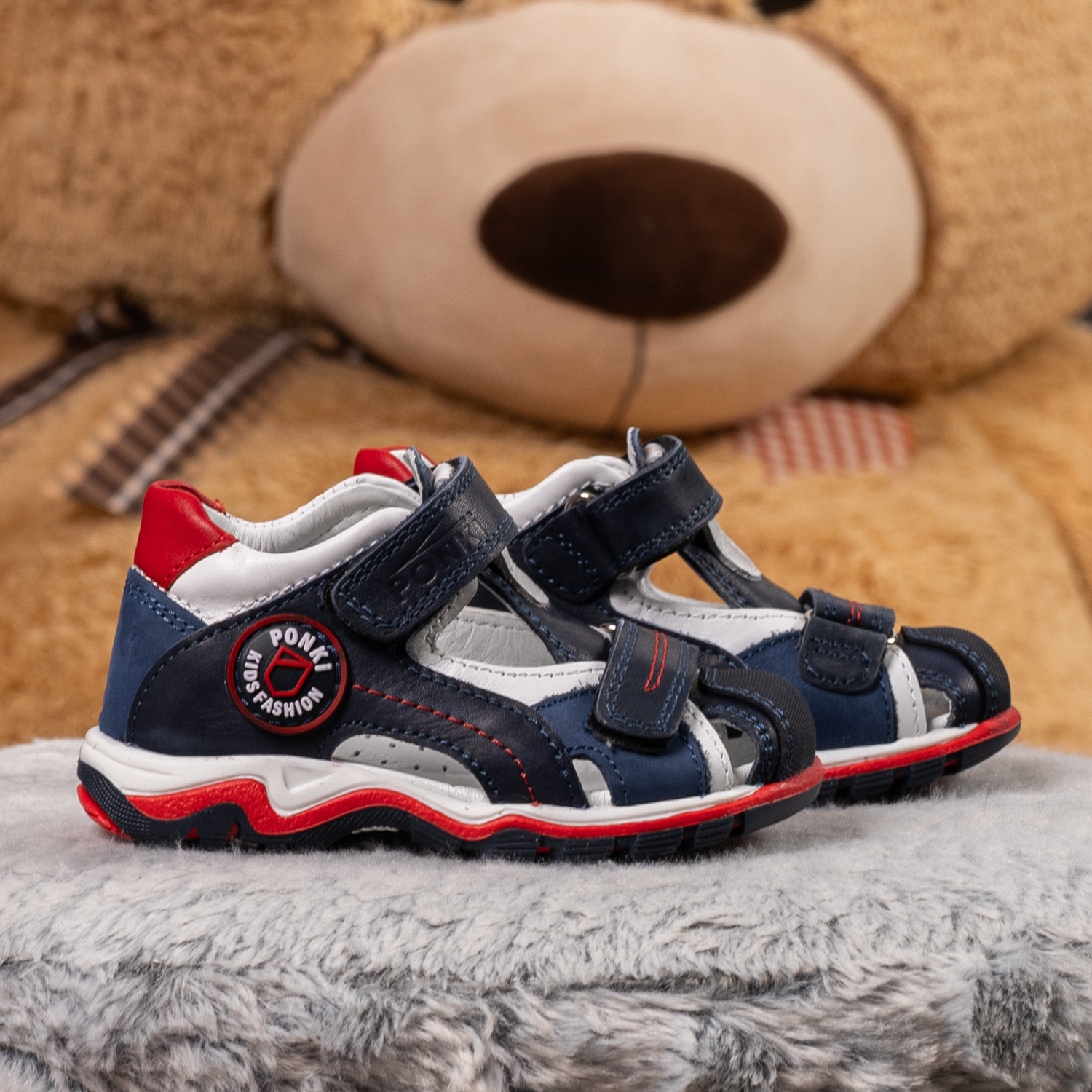 Baby sandals PONKI Colary Darkblue №21-25