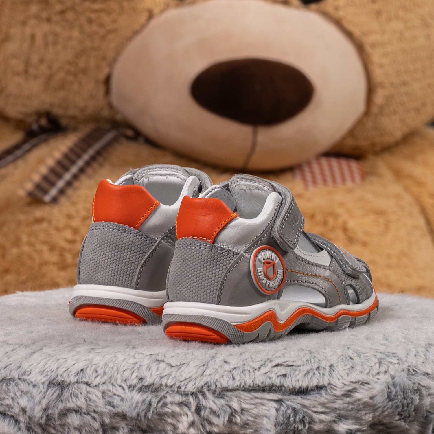 Baby sandals PONKI Colary Grey №21-25