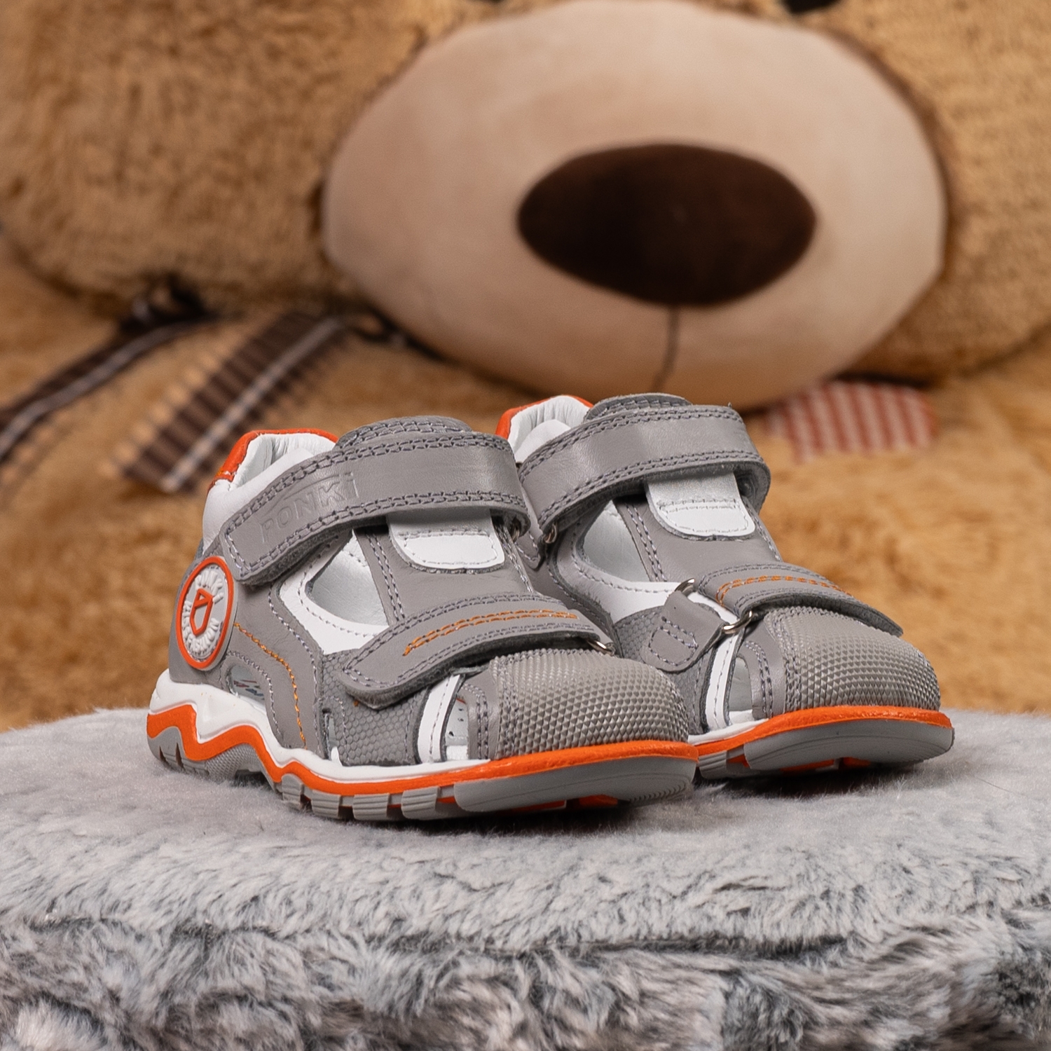 Baby sandals PONKI Colary Grey №21-25