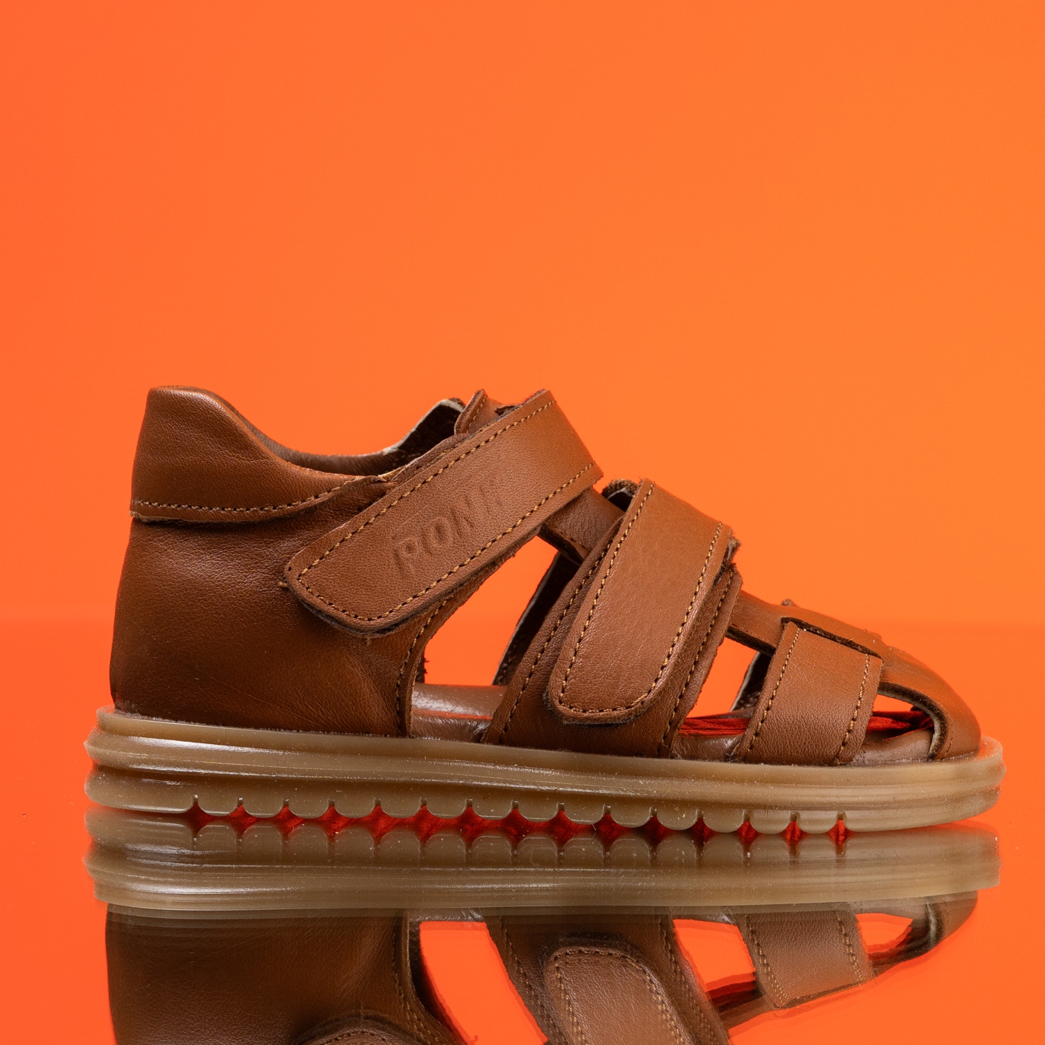Baby sandals PONKI Craft Brown №19-25