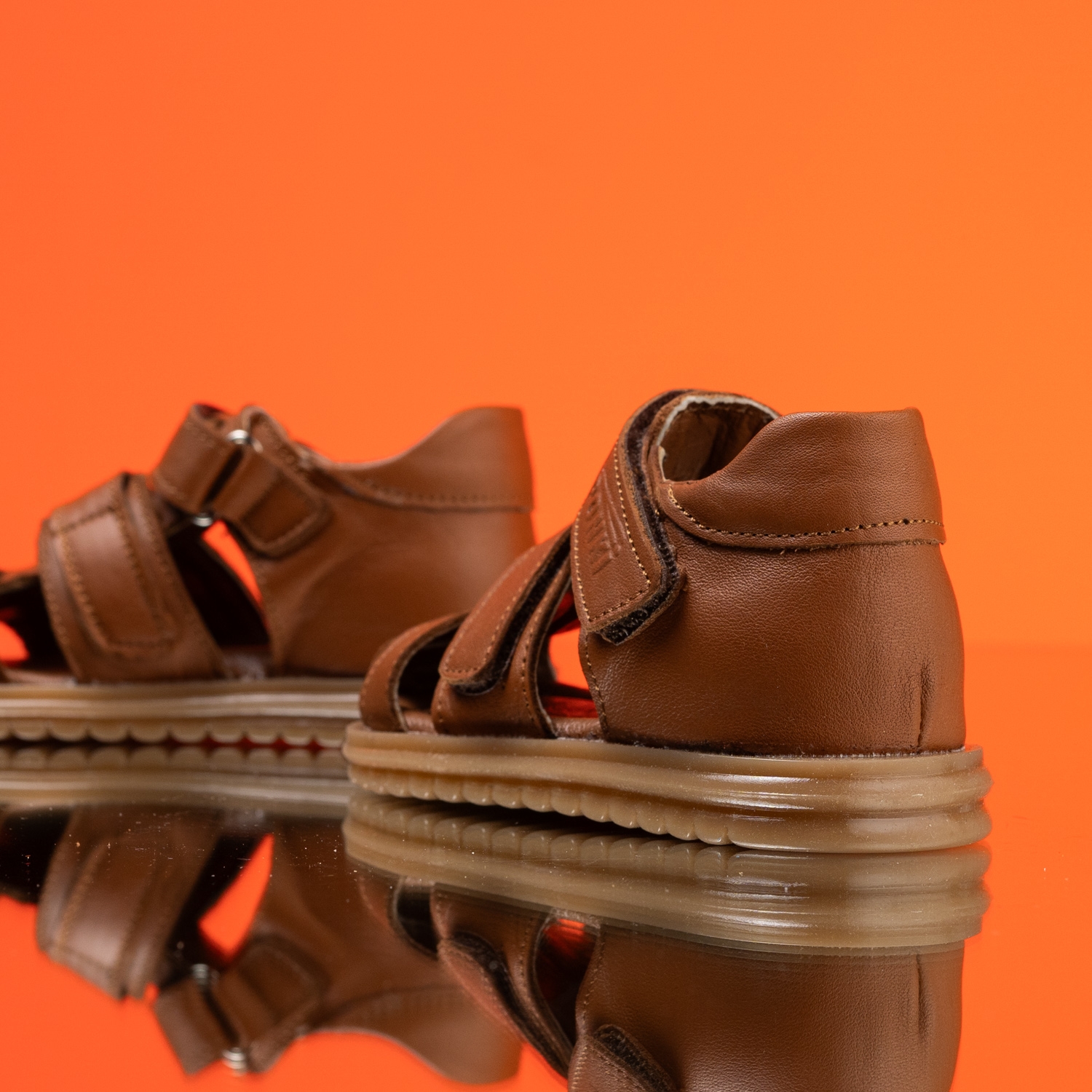 Baby sandals PONKI Craft Brown №19-25