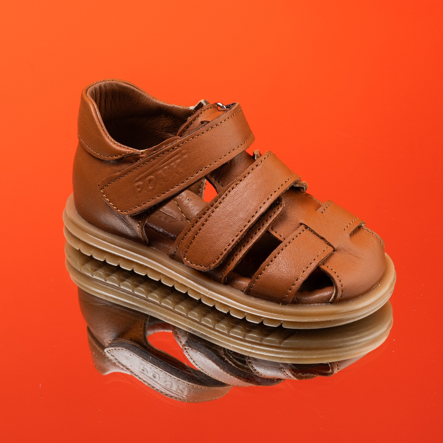 Baby sandals PONKI Craft Brown №19-25