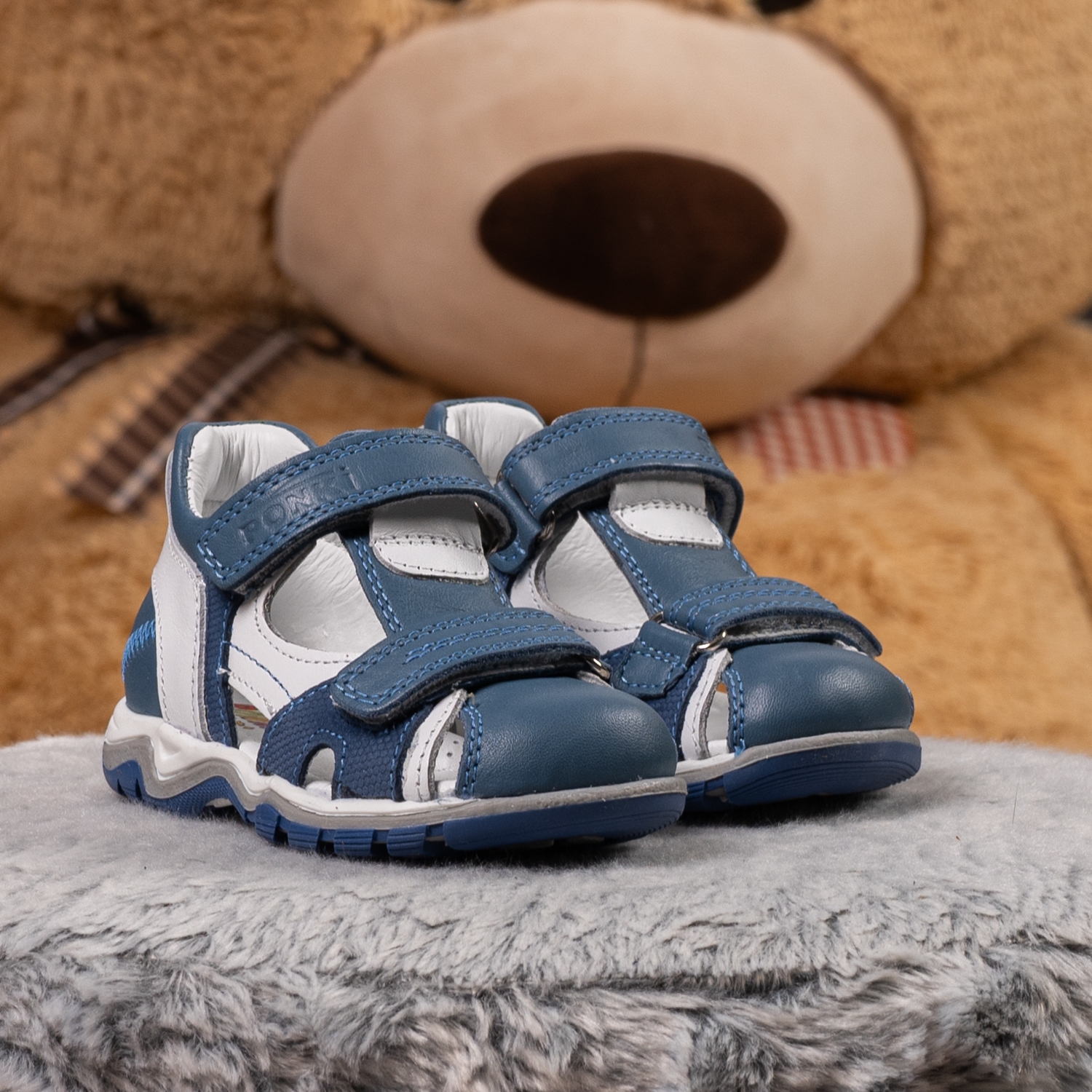 Baby sandals PONKI Fermen Blue №21-25