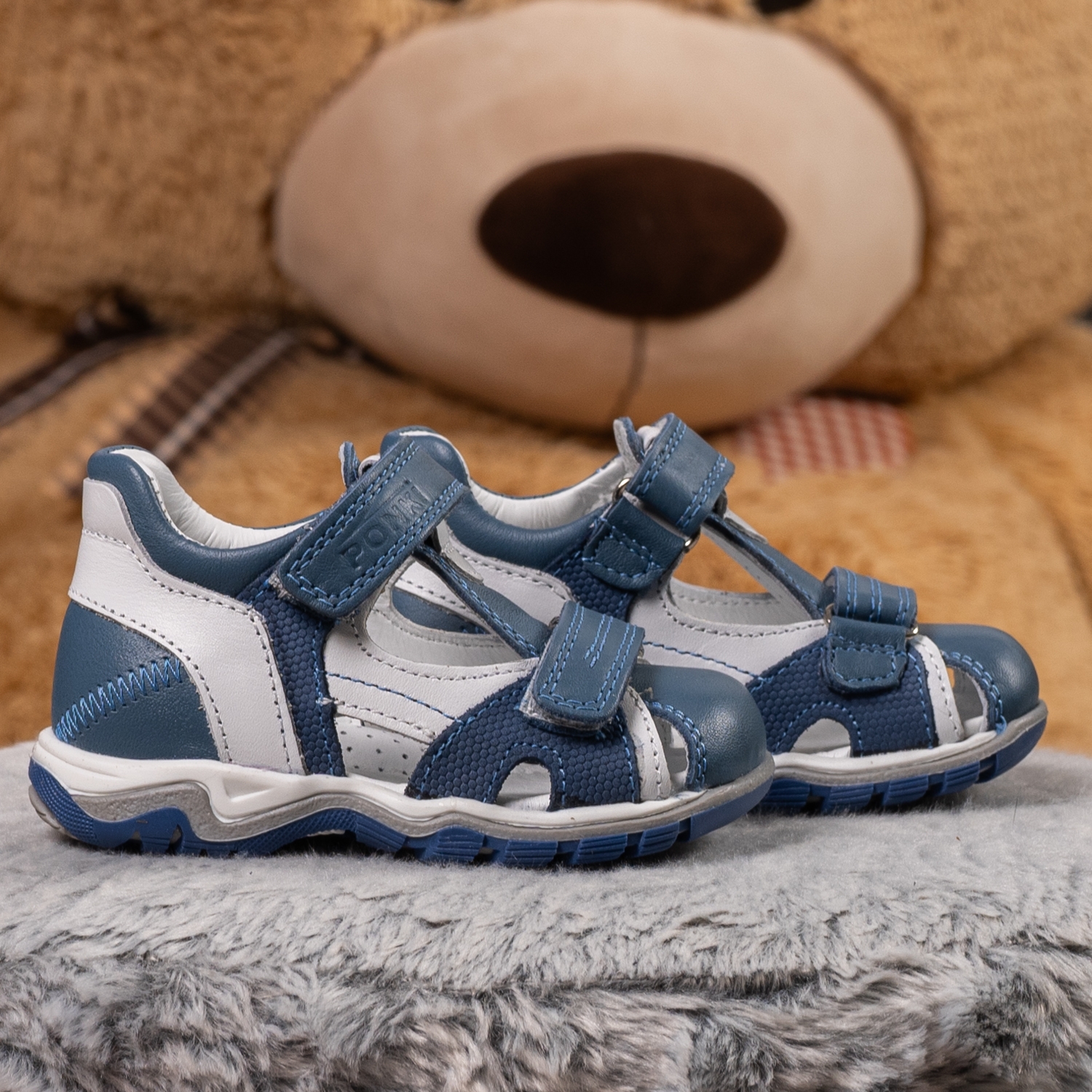 Baby sandals PONKI Fermen Blue №21-25