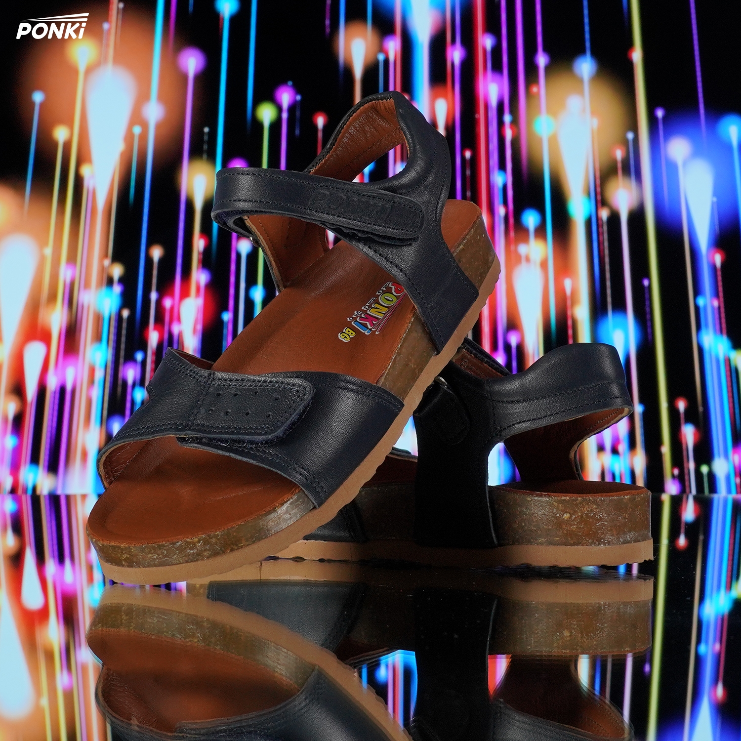 Baby sandals PONKI Global DARKBLUE - MA1051-1 - №22-25