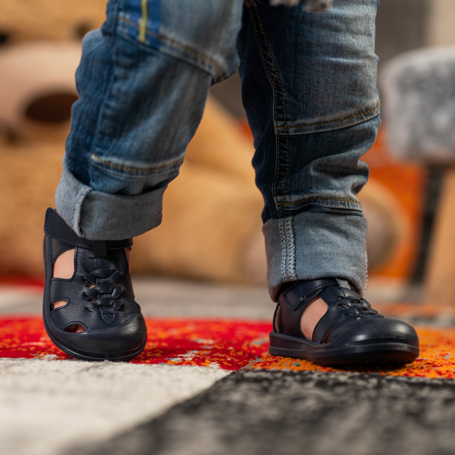Baby sandals PONKI MANDER DARKBLUE№19-25