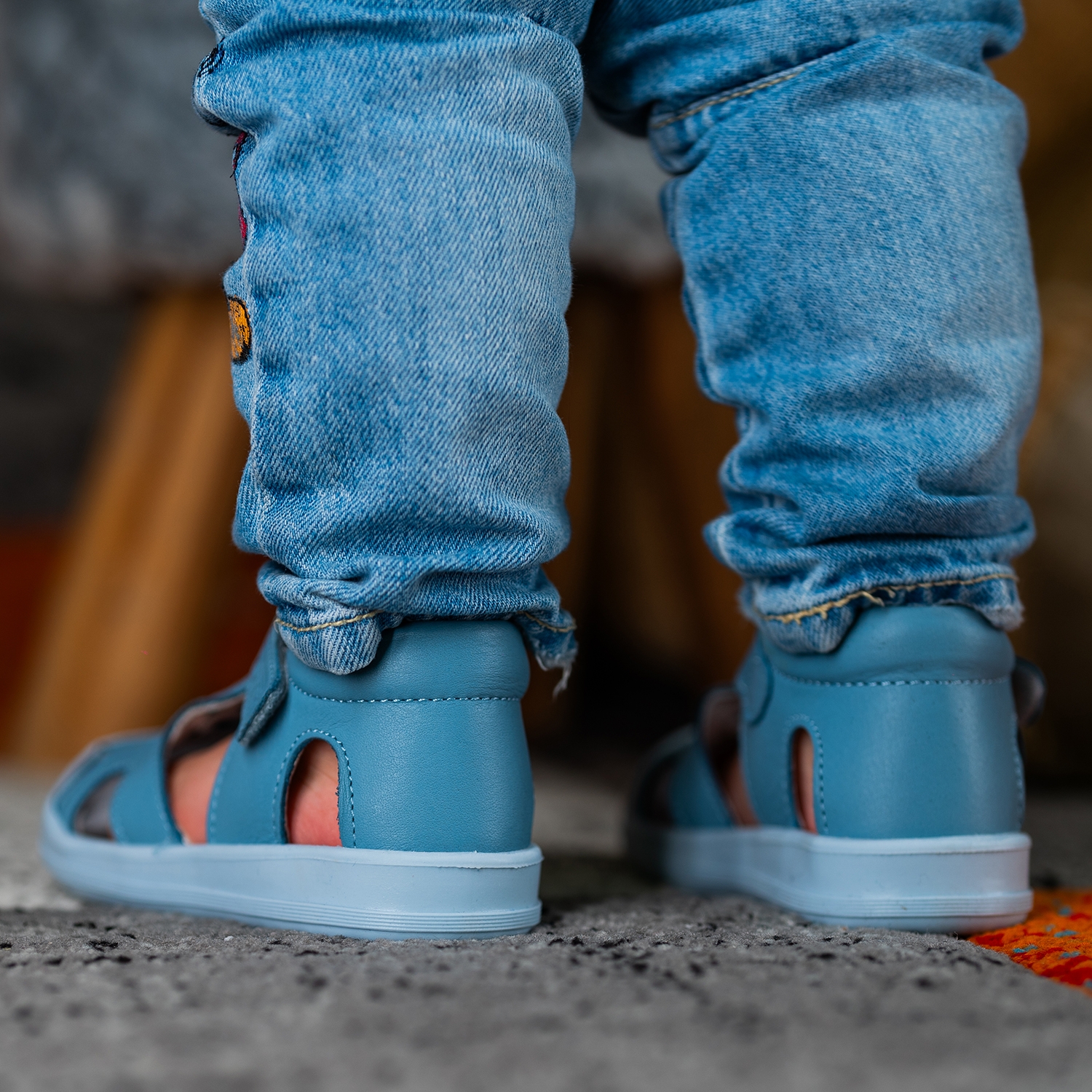 Baby sandals PONKI MANDER Skyblue №19-25