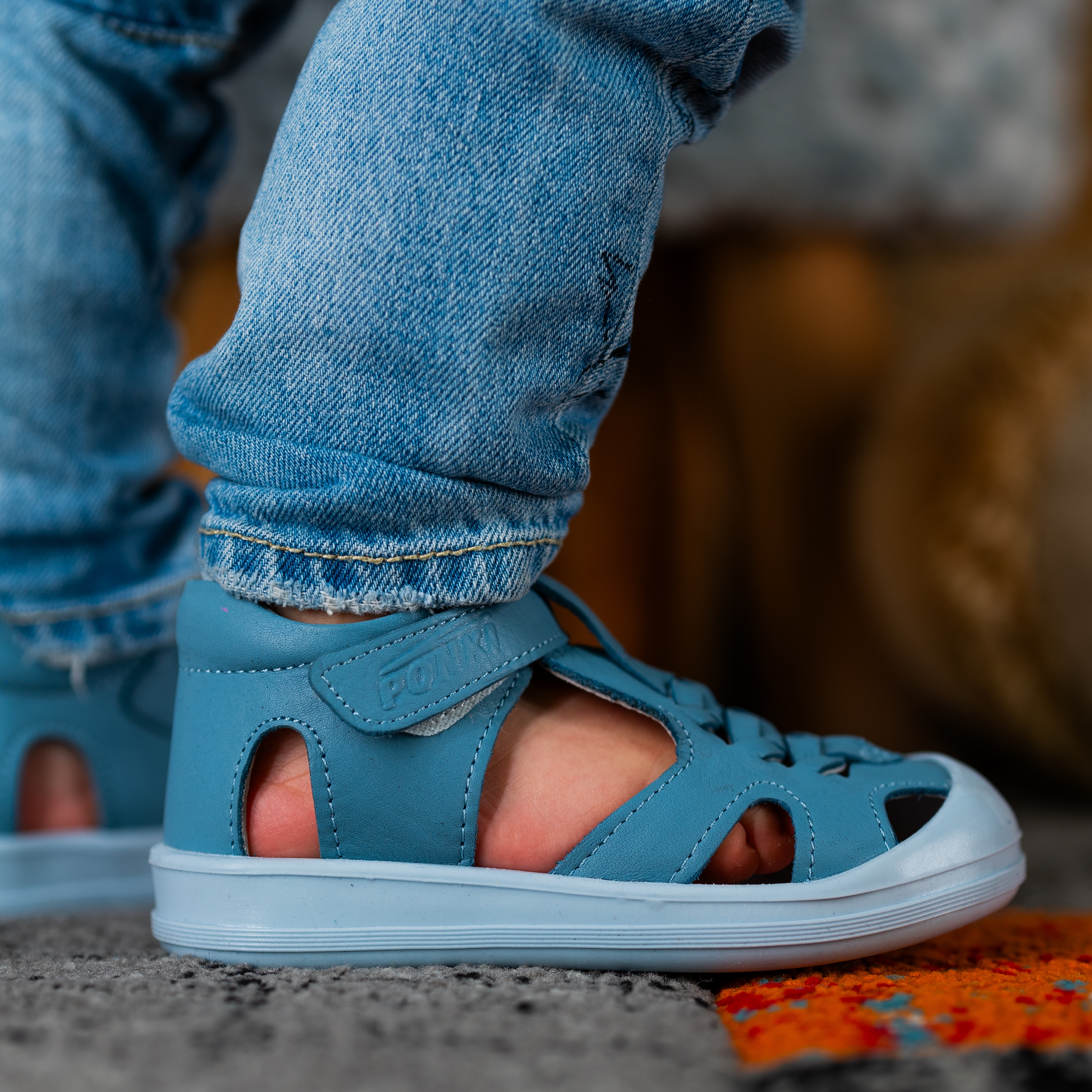 Baby sandals PONKI MANDER Skyblue №19-25