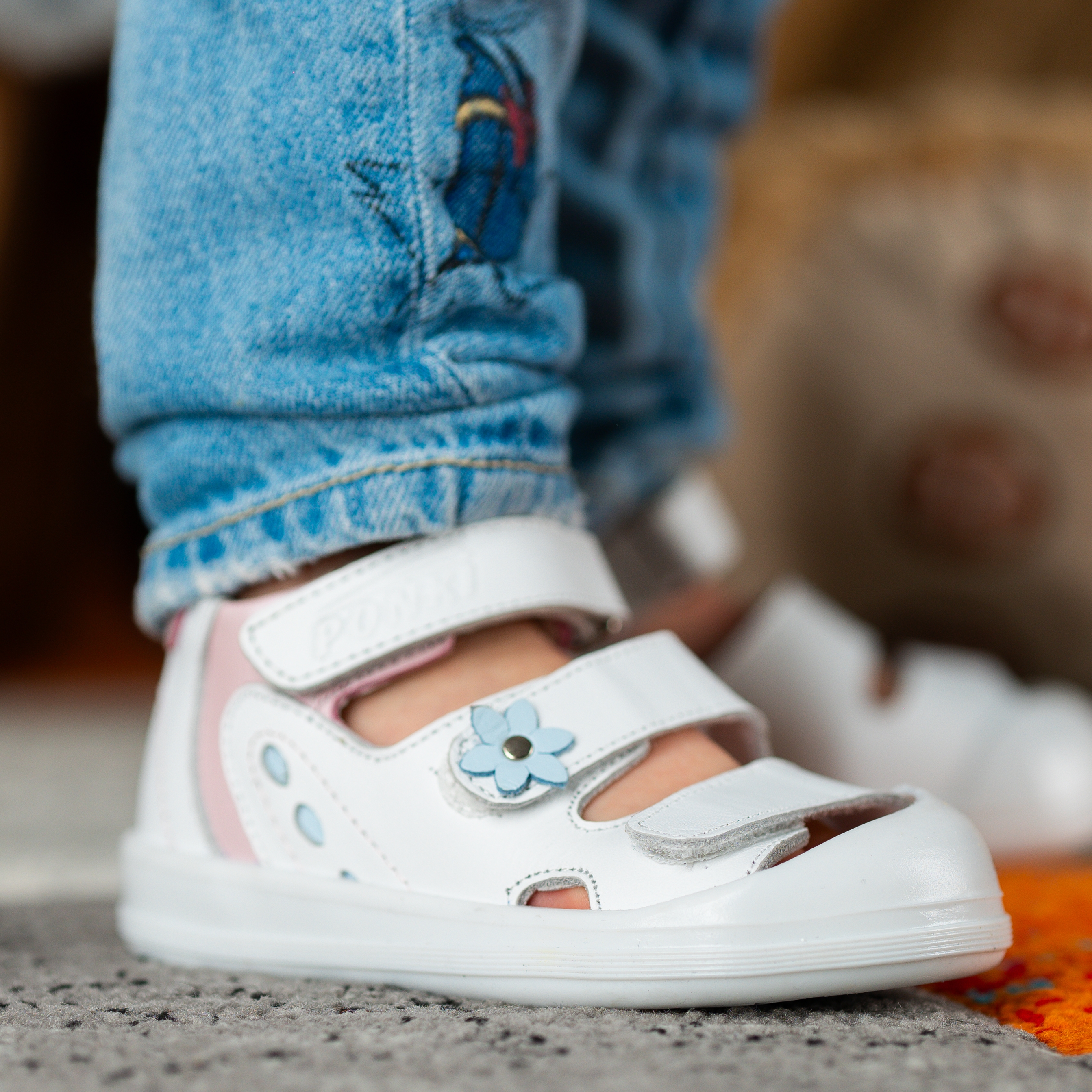 Baby sandals PONKI Merry White №19-25