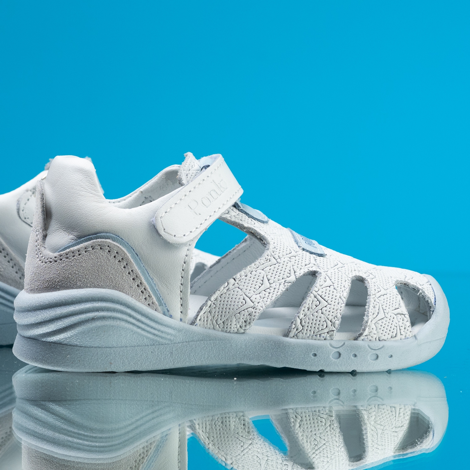 Baby sandals PONKI Optic White №19-25
