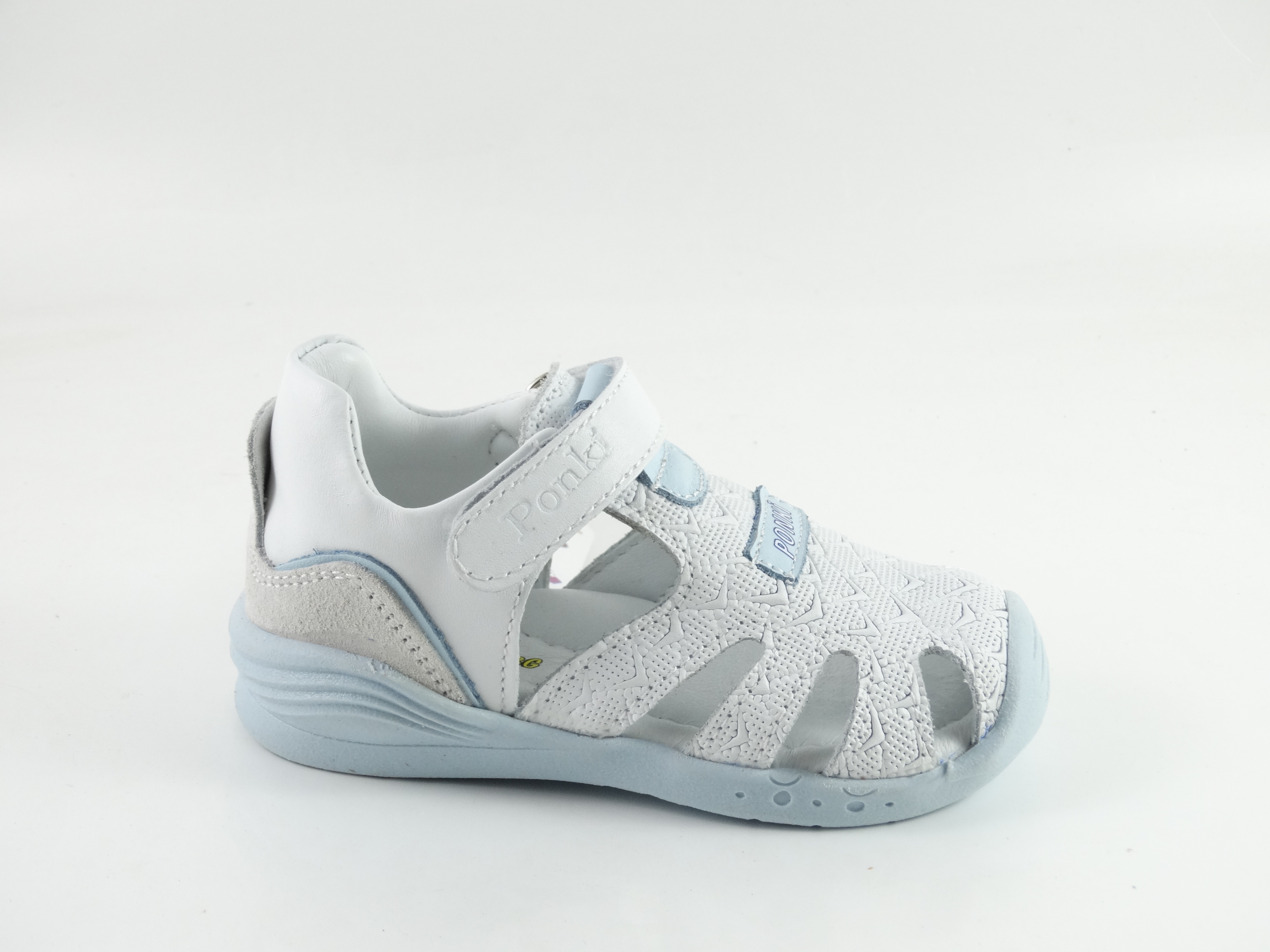 Baby sandals PONKI Optic White №19-25