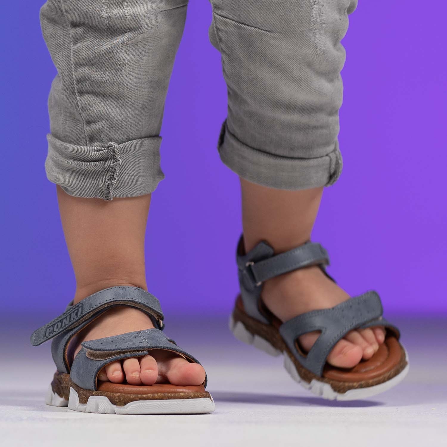 Baby sandals PONKI Roger Blue №21-25