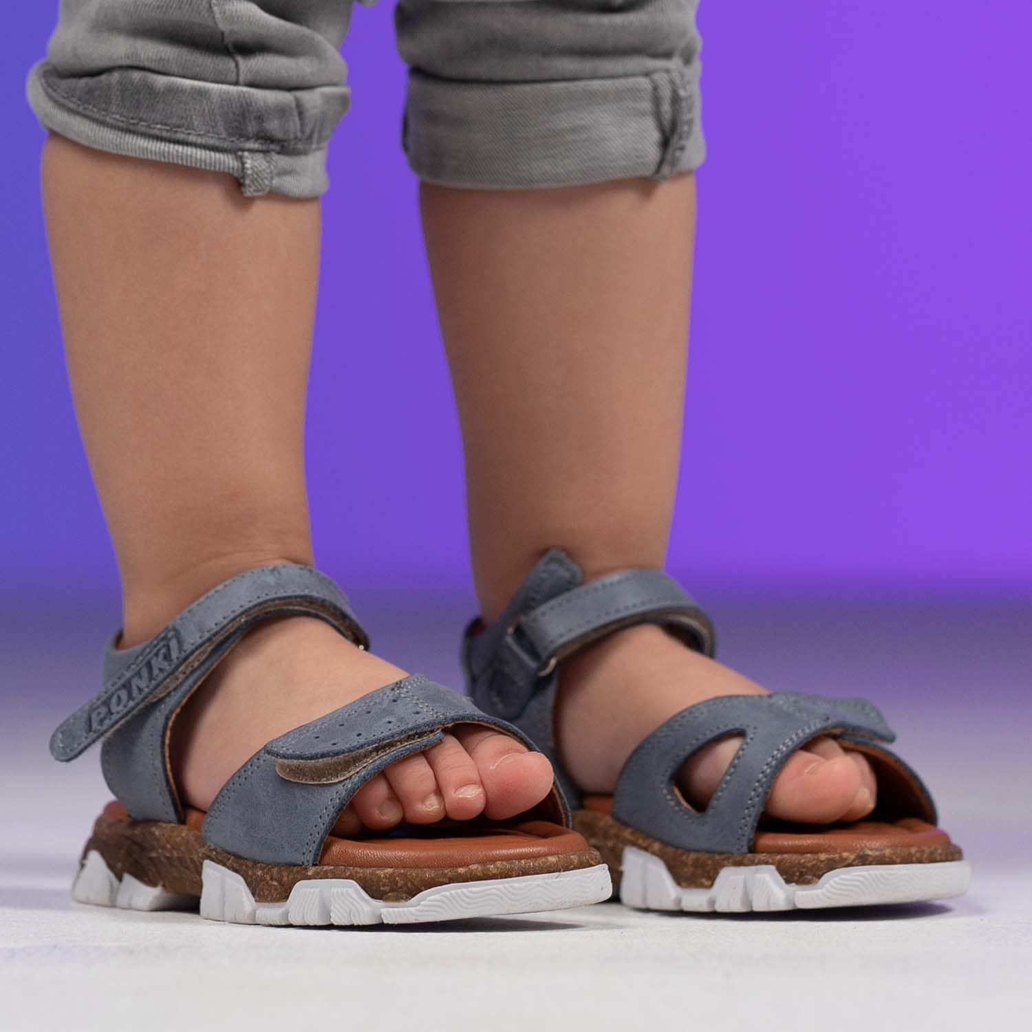 Baby sandals PONKI Roger Blue №21-25