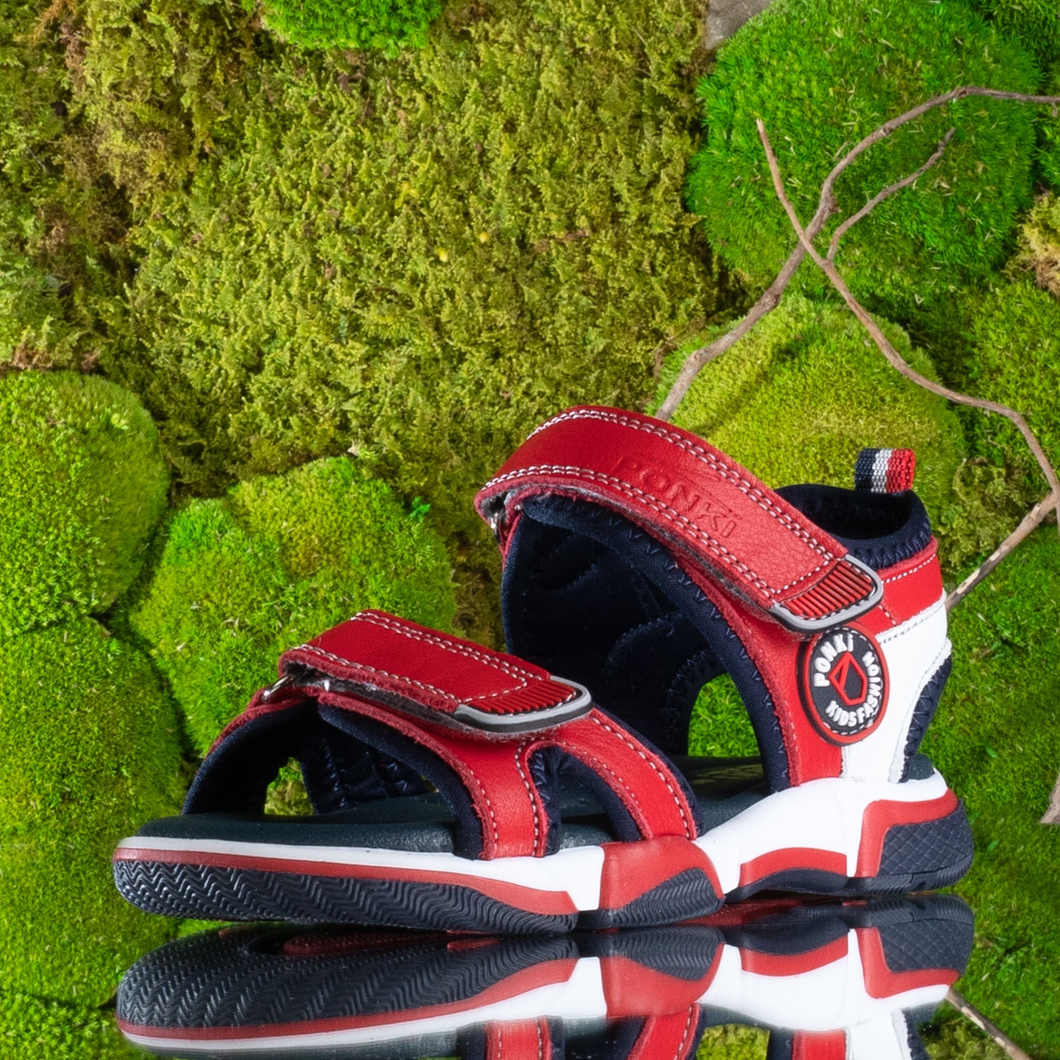 Baby Sandals PONKI SPORTA - TR RED №26-30