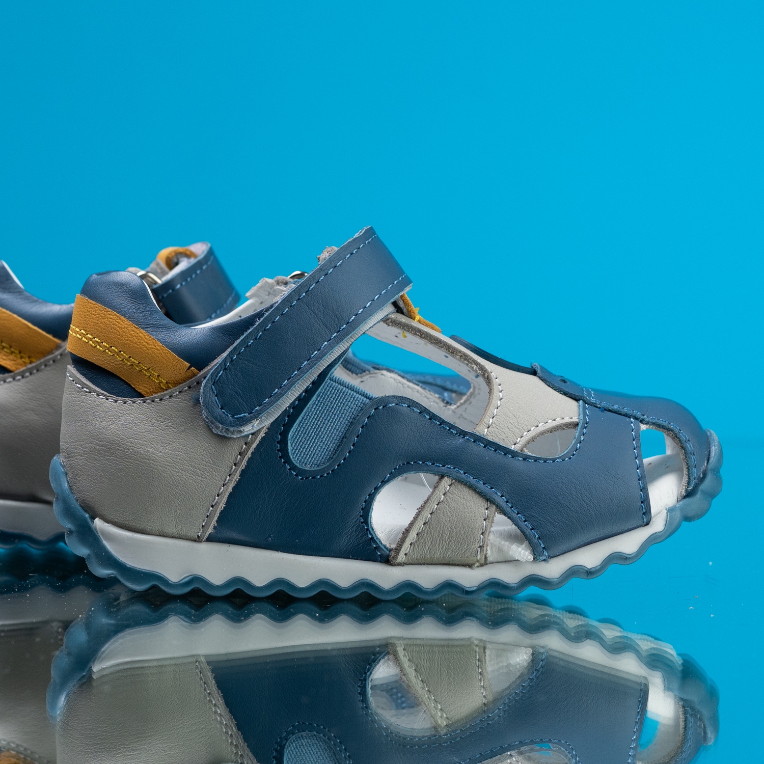 Baby Sandals PONKI Sprintlet Blue №21-25