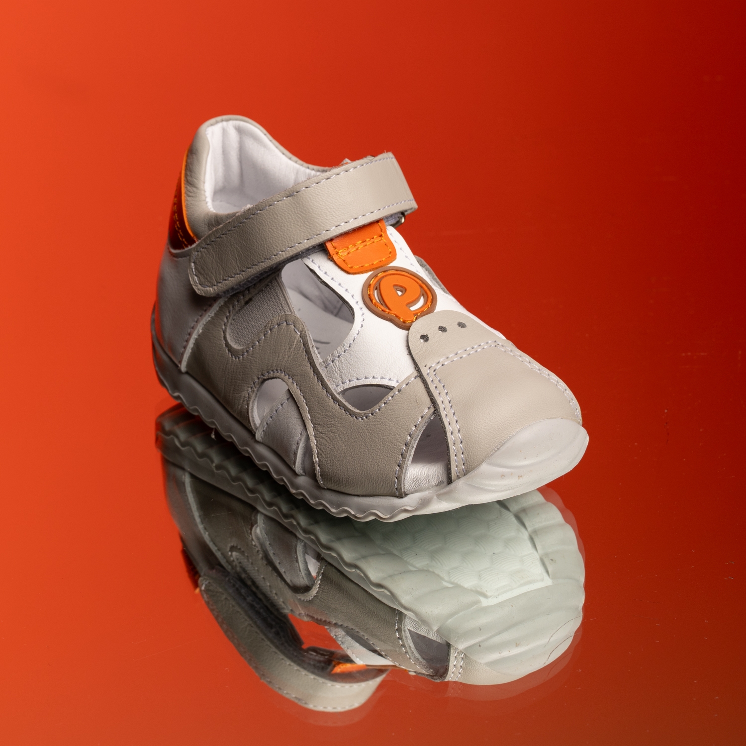 Baby sandals PONKI Sprintlet Grey №21-25
